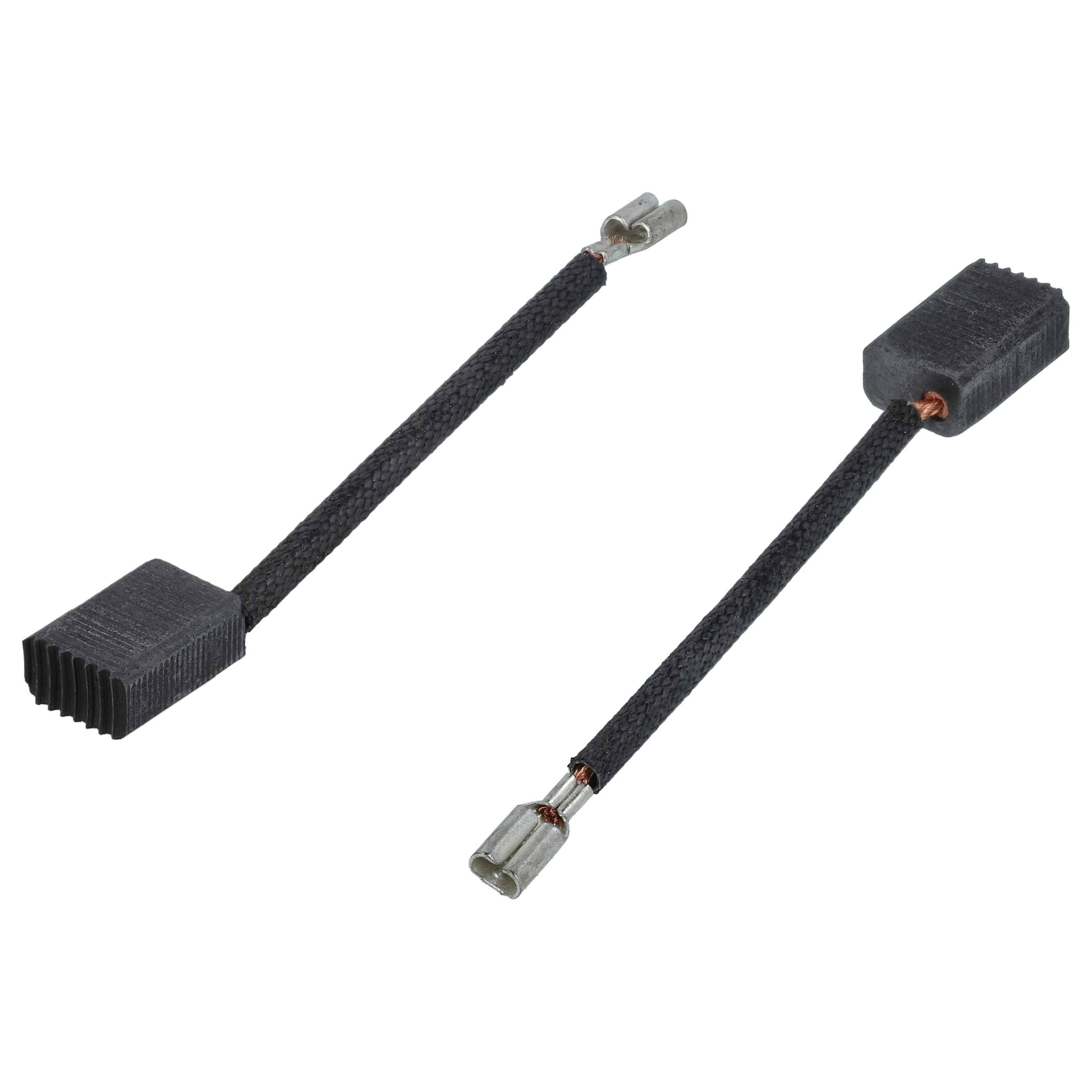 vhbw 2x Kohlebürste 5 x 8 x 12 mm kompatibel mit Fein BLS 1.6 E, 2.5 E Geradschleifer