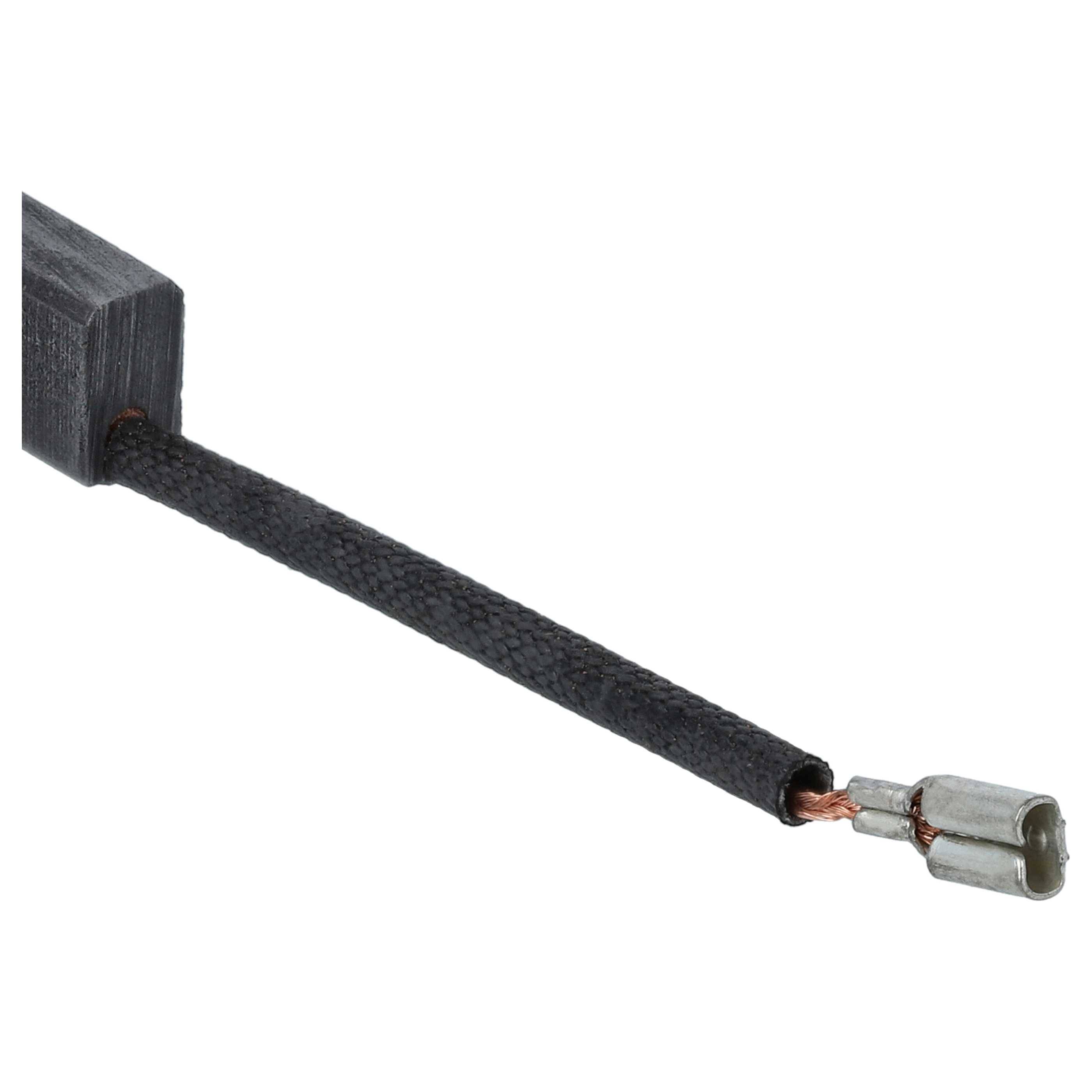 vhbw 2x Kohlebürste 5 x 8 x 12 mm kompatibel mit Fein BLS 1.6 E, 2.5 E Geradschleifer