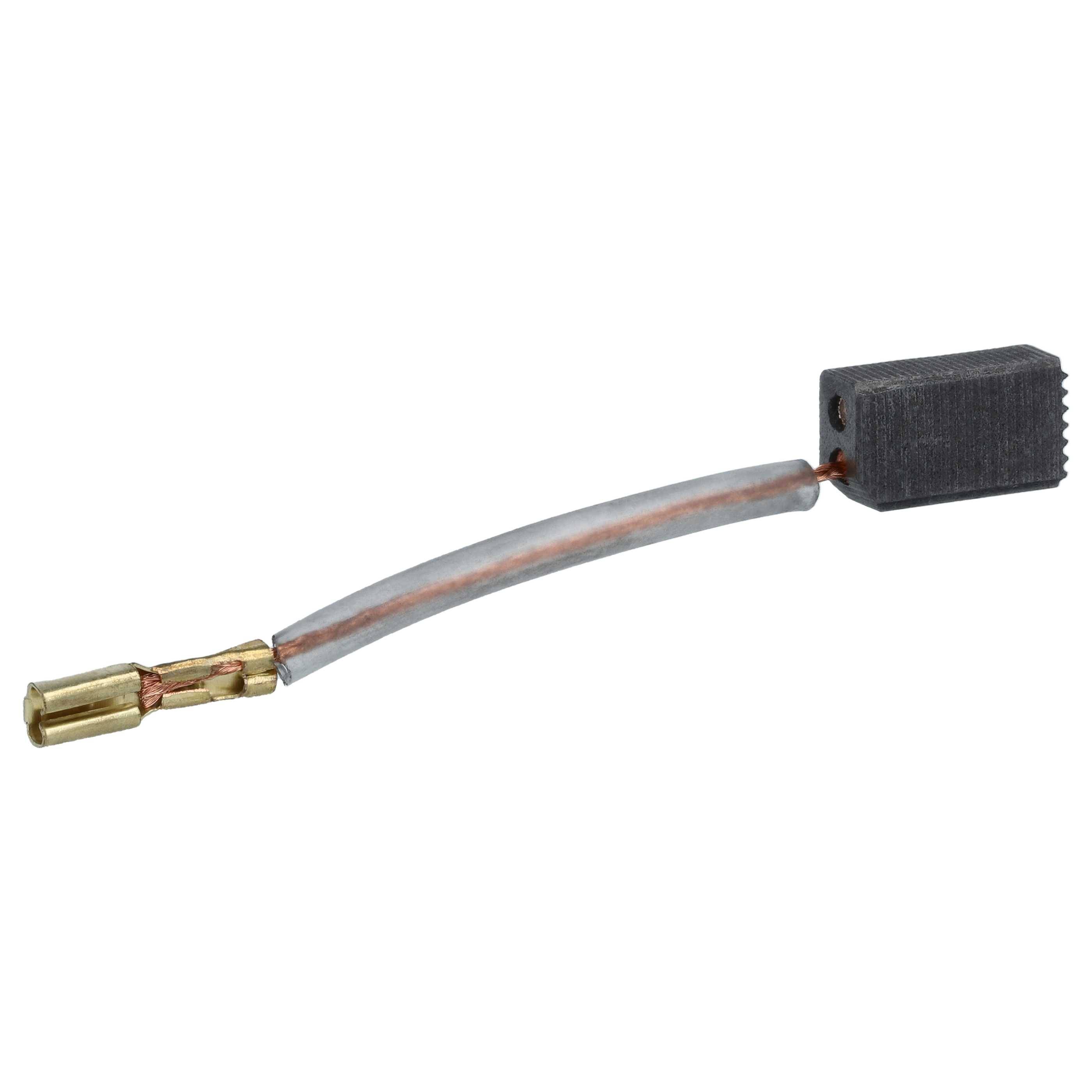 vhbw 2x Kohlebürste 5 x 8 x 14 mm kompatibel mit Fein AS te 638, tlxe 638, tlxe 639 Winkelschleifer, Multifunktionswerkzeug, Bohrmaschine