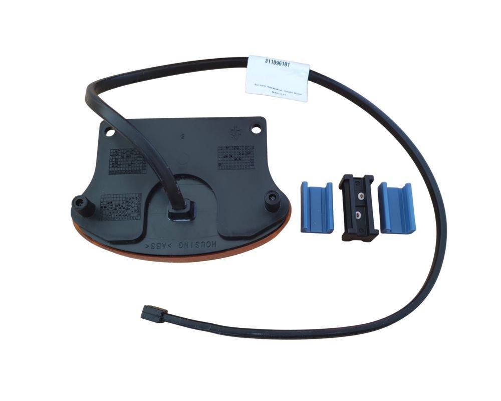 Aspöck Seitenmarkierungsleuchte Flatpoint 2 LED Gelb 0,5 m Kabel mit Halter - 31-2369-017