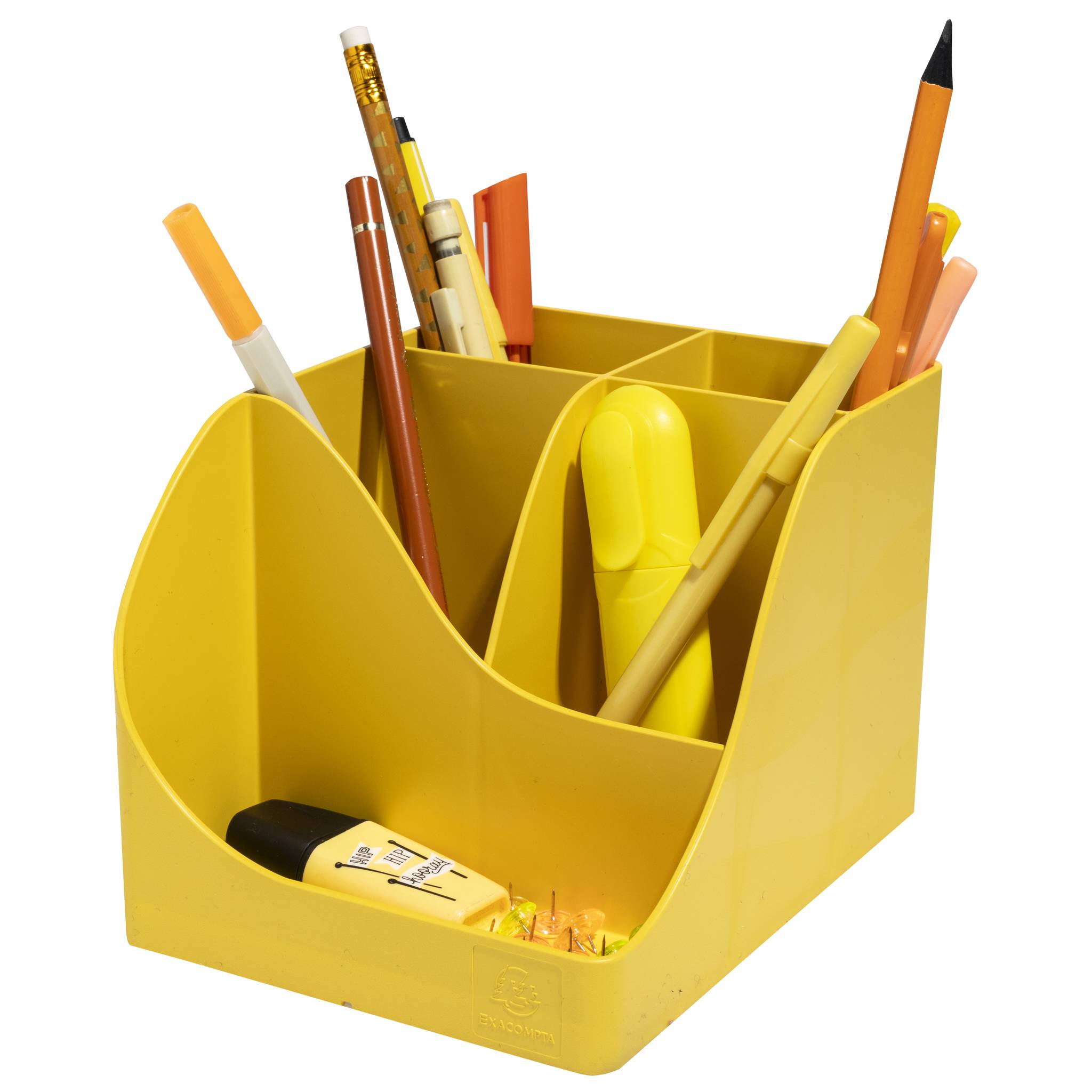 Exacompta 4x Stifteköcher Pen Wave, Bee Blue - Safran - 69508D