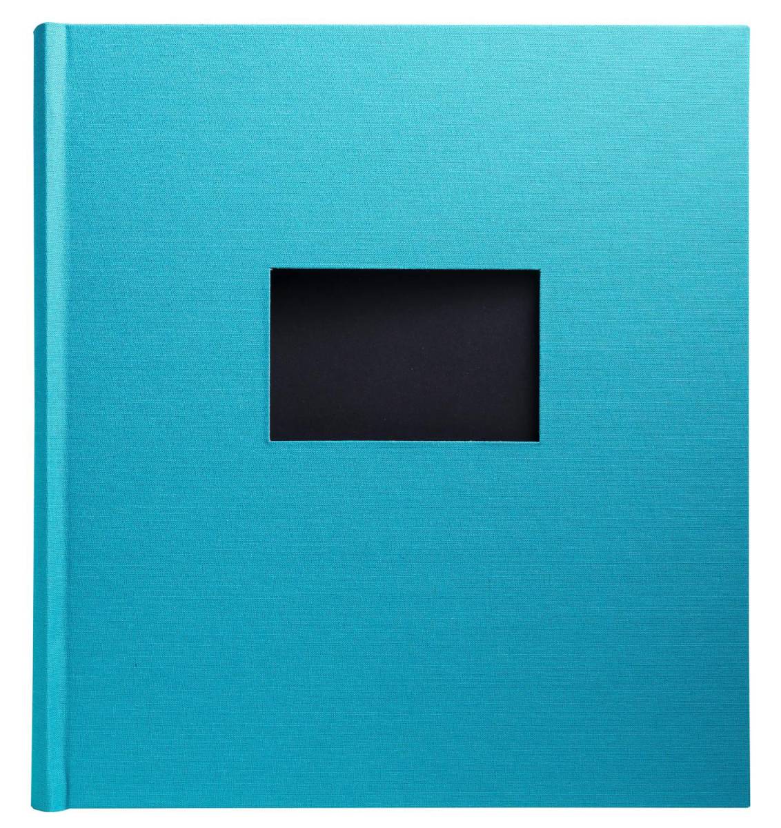 Exacompta Fotoalbum, 60 Seiten schwarz, 29x32 cm, Pop'N Co - Cyan - 16088E