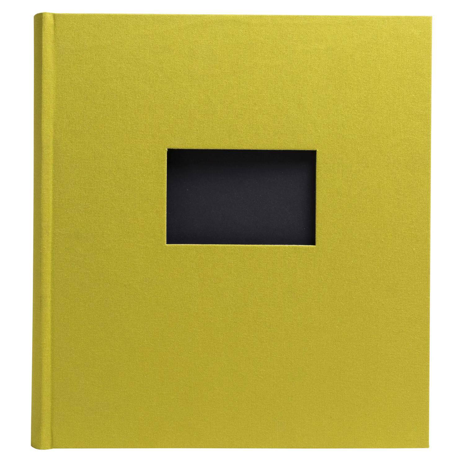 Exacompta Fotoalbum 60S schwarz 29x32 cm Pop'N Co - Limettengrün - 16089E