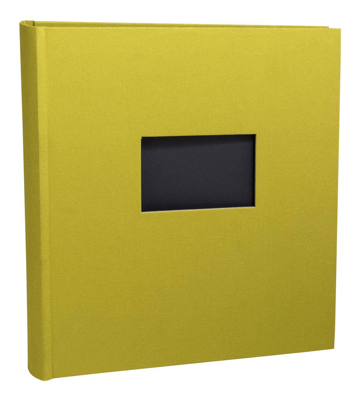 Exacompta Fotoalbum 60S schwarz 29x32 cm Pop'N Co - Limettengrün - 16089E