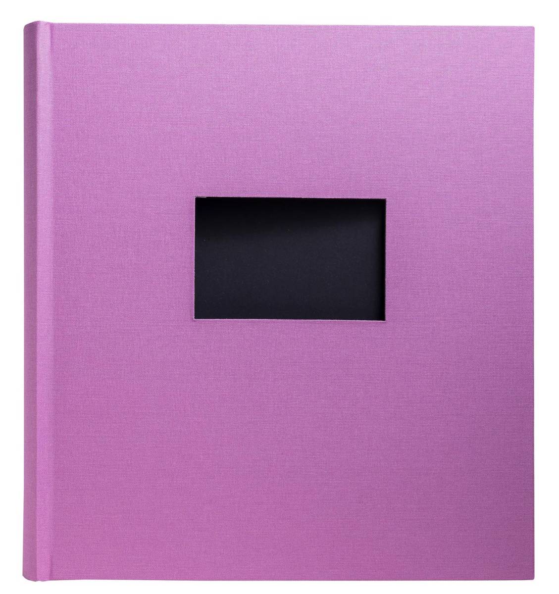 Exacompta Fotoalbum, 60 Seiten schwarz, 29x32 cm, Pop'N Co - Flieder - 16090E