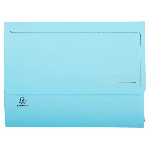 Exacompta 3x 50er Packung Dokumentmappen SUPER 210, A4 Farben sortiert - 46770E