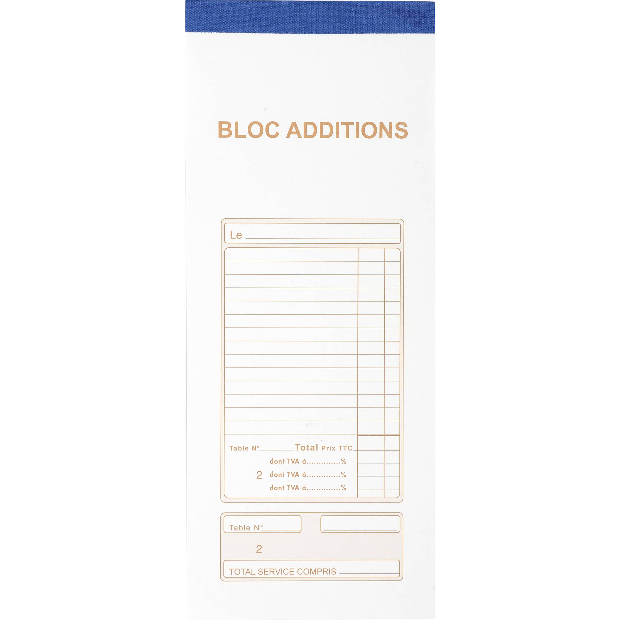 Exacompta 10x Block Durchschr Addition 9,1x22,5 50Bl - x 10 - - 13482E