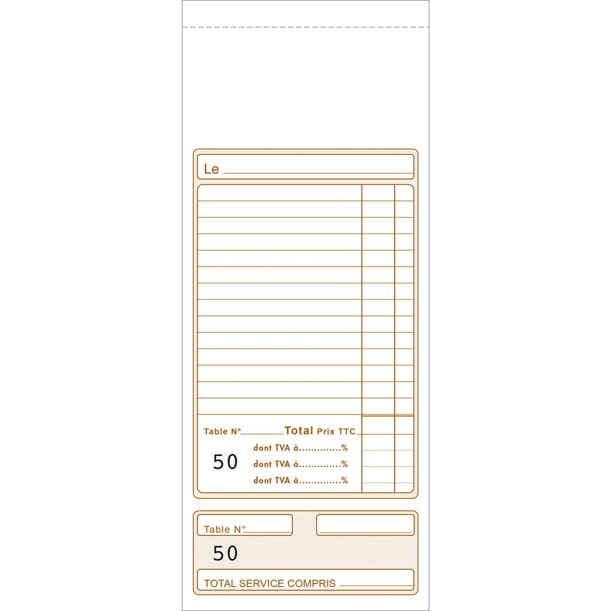 Exacompta 10x Block Durchschr Addition 9,1x22,5 50Bl - x 10 - - 13482E
