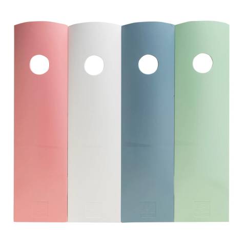 Exacompta Set mit 4 Stehsammlern Mag-Cube AutentiK Farben sortiert 182303SETD