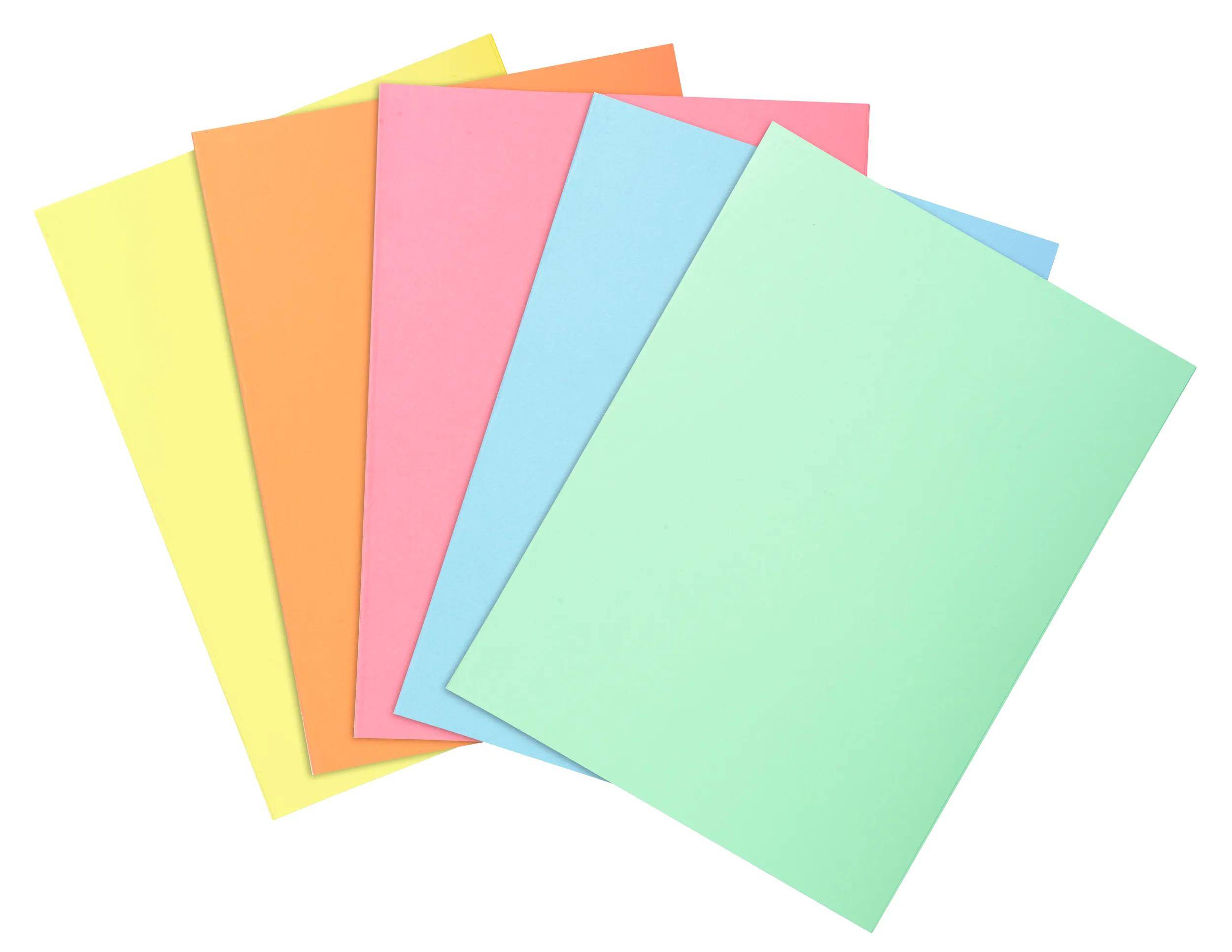 Exacompta 5x 250er Packung SUPER 60 Sortiert - Farben sortiert - 850000E