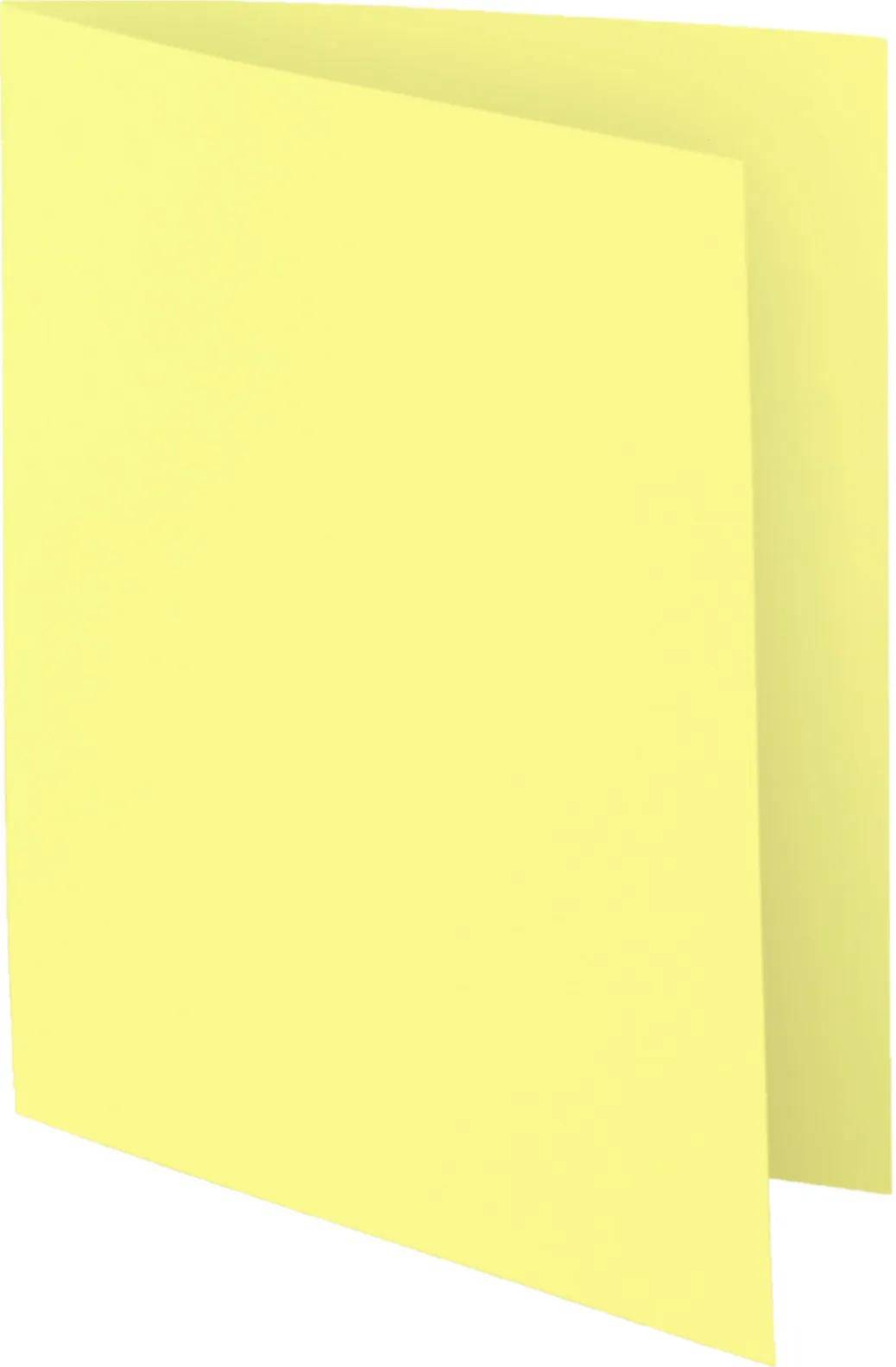 Exacompta 5x 250er Packung SUPER 60 Sortiert - Kanariengelb - 850005E