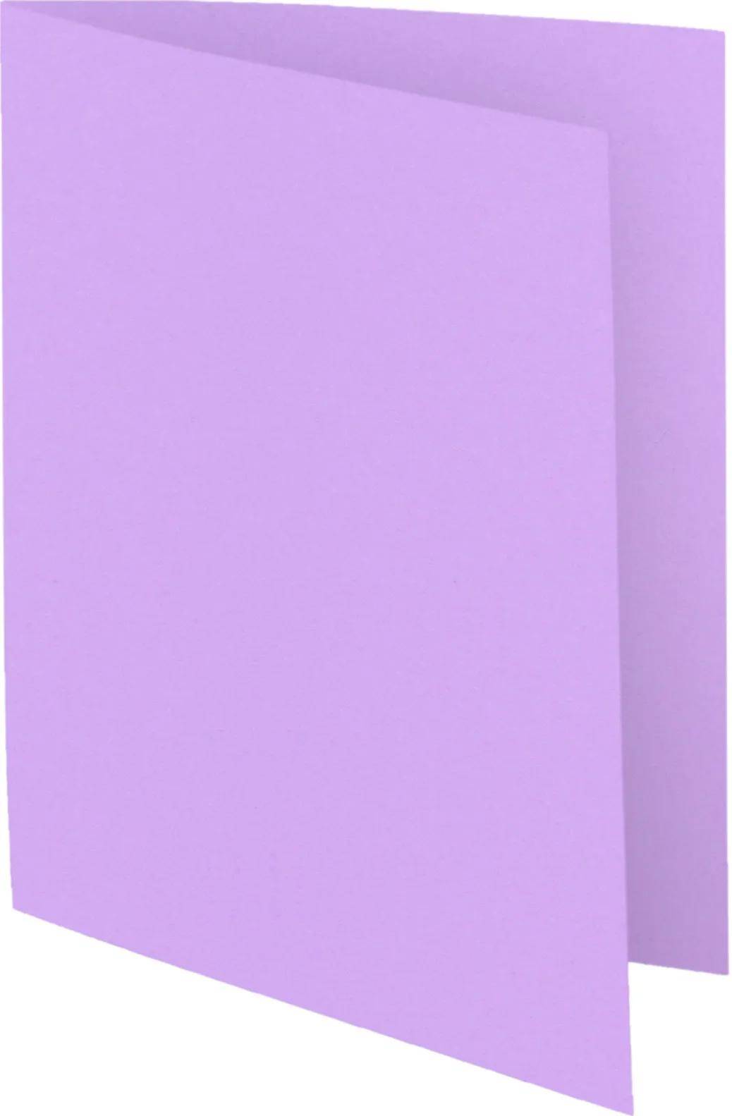 Exacompta 10x 100er Packung Aktendeckel SUPER 60 22x31cm - Flieder - 850116E