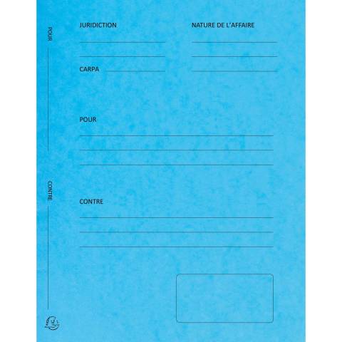 Exacompta 5x 25er Packung Mappe Pour/contre 25x32cm - Türkis - 220102E