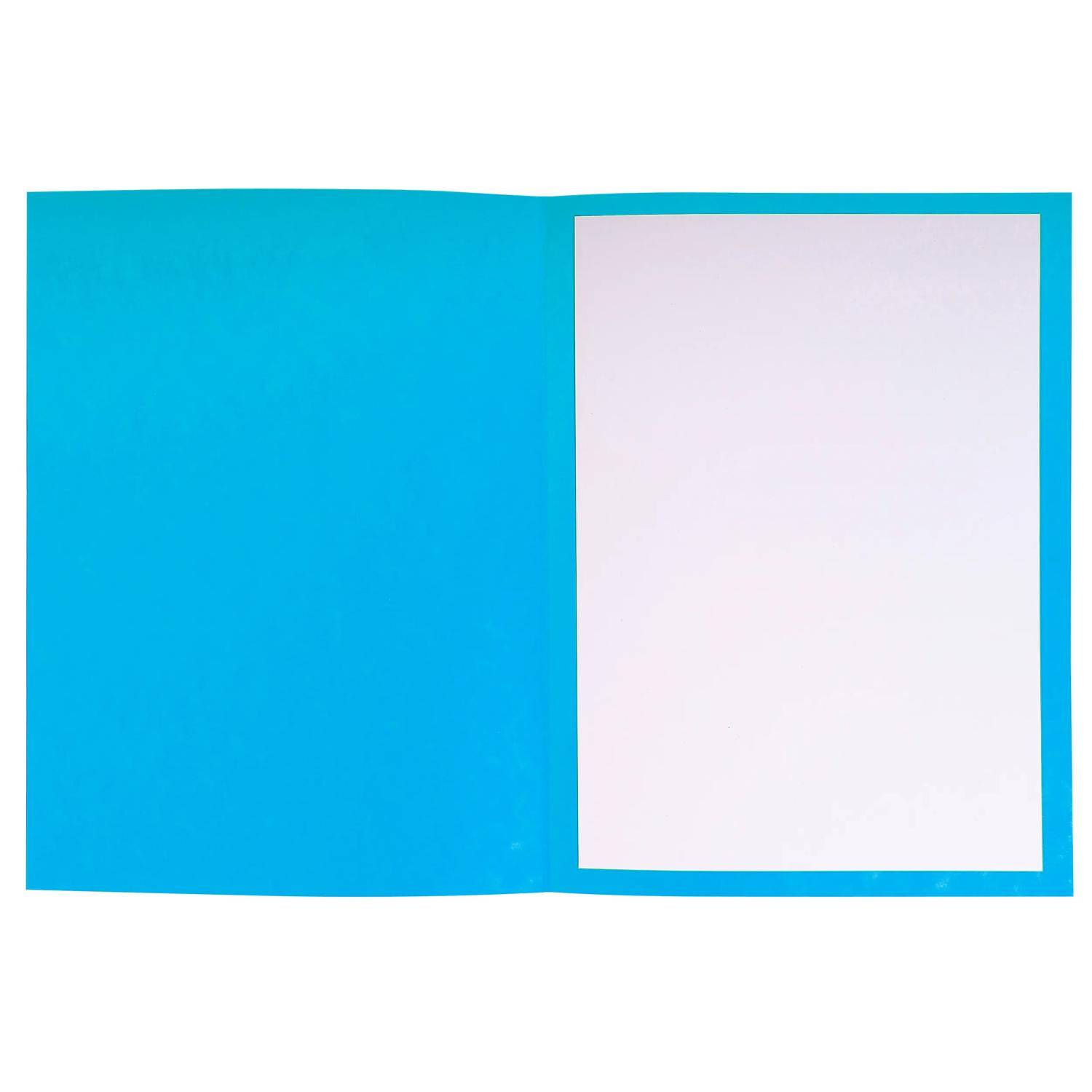 Exacompta 5x 25er Packung Mappe Pour/contre 25x32cm - Türkis - 220102E