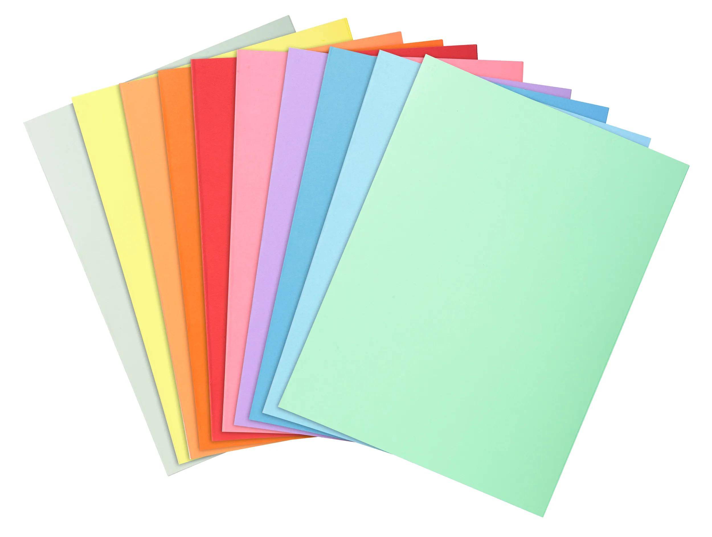Exacompta 10x 10er Pack Aktendeckel SUPER 210 24x32cm - sortiert - 330100E