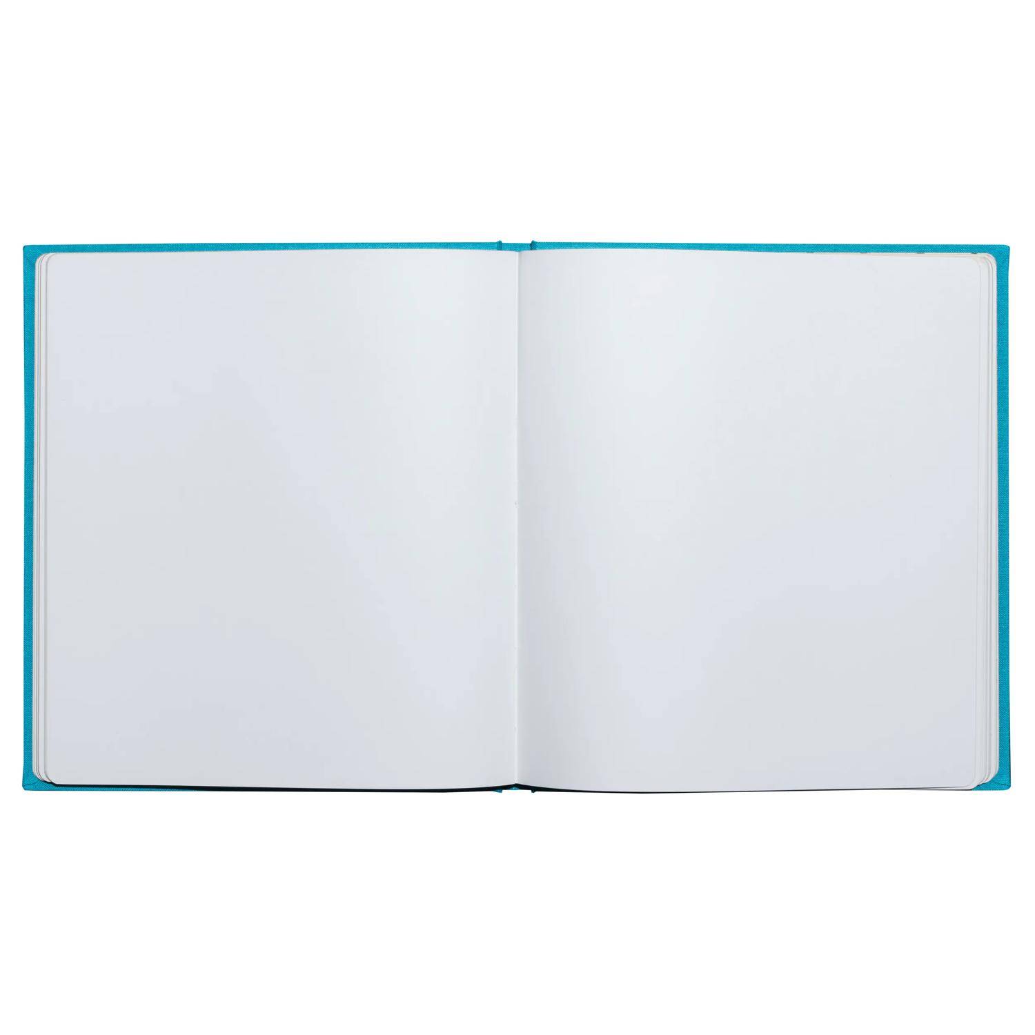 Exacompta Gästebuch 70 Blatt Goldschnitt Pop'N Co - Cyan - 47788E