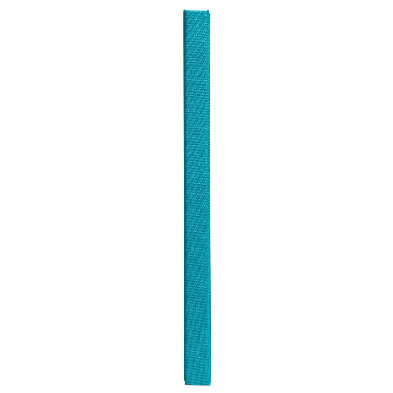 Exacompta Gästebuch 70 Blatt Goldschnitt Pop'N Co - Cyan - 47788E