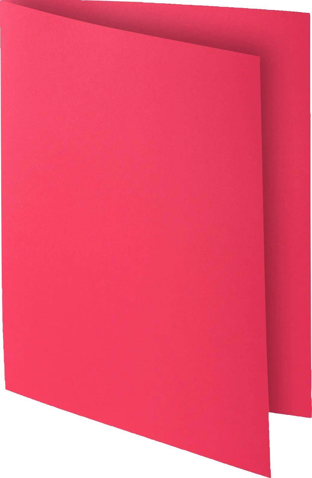 Exacompta 10x 30er Packung ROCKS 80 22x31cm - Himbeerfarben - 807016E