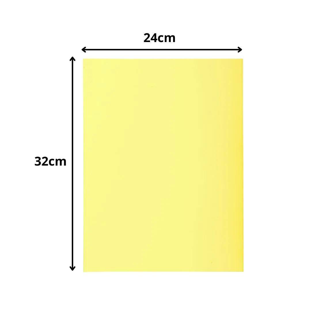 Exacompta 5x 50er Aktenmappe 2 Klappen SUPER 210 24x32cm Kanariengelb - 332005E