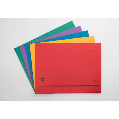 Exacompta 25x 5er Aktenmappen aus Manila Karton 225g A3 - sortiert - 4780Z