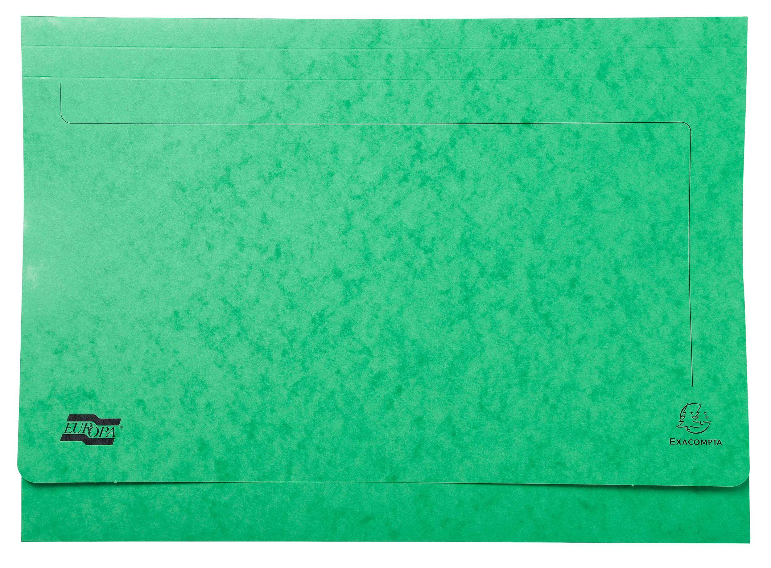 Exacompta 25x 5er Aktenmappen aus Manila Karton 225g A3 - sortiert - 4780Z