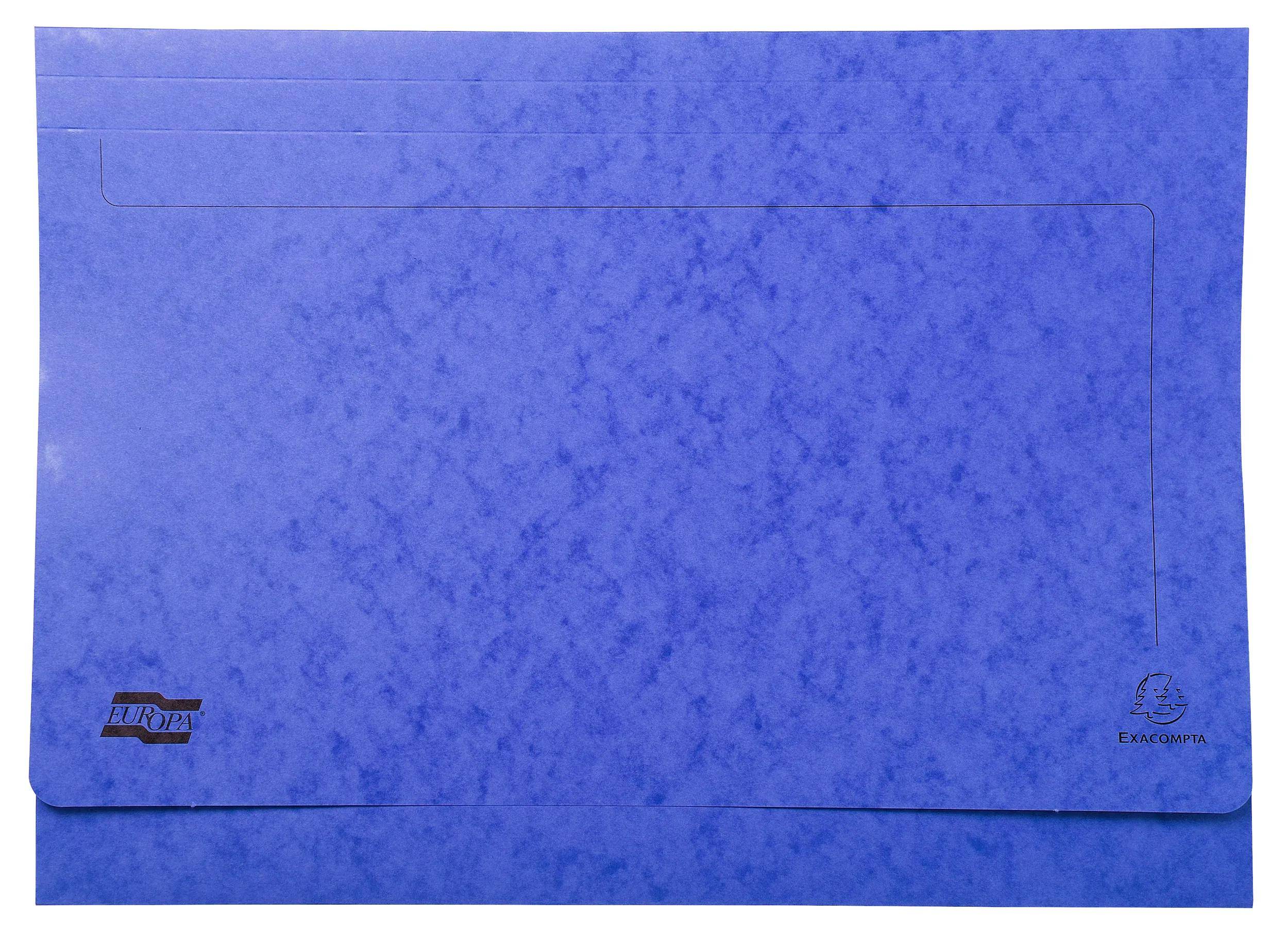 Exacompta 25x 5er Aktenmappen aus Manila Karton 225g A3 - sortiert - 4780Z