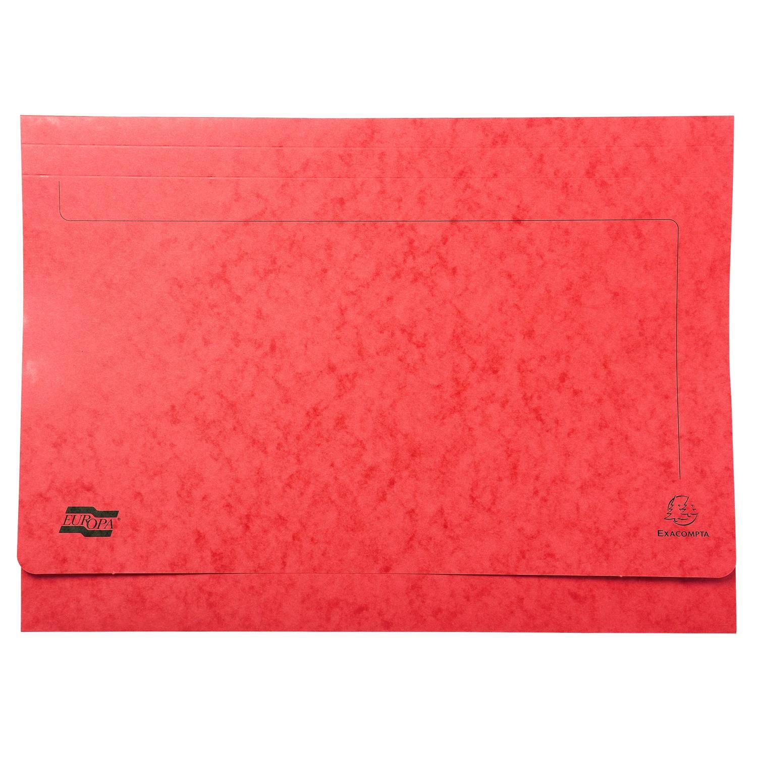 Exacompta 25x 5er Aktenmappen aus Manila Karton 225g A3 - sortiert - 4780Z