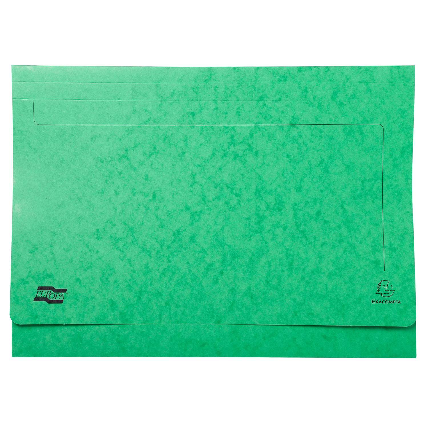 Exacompta 25x 5er Aktenmappen aus Manila Karton 225g A3 - sortiert - 4780Z