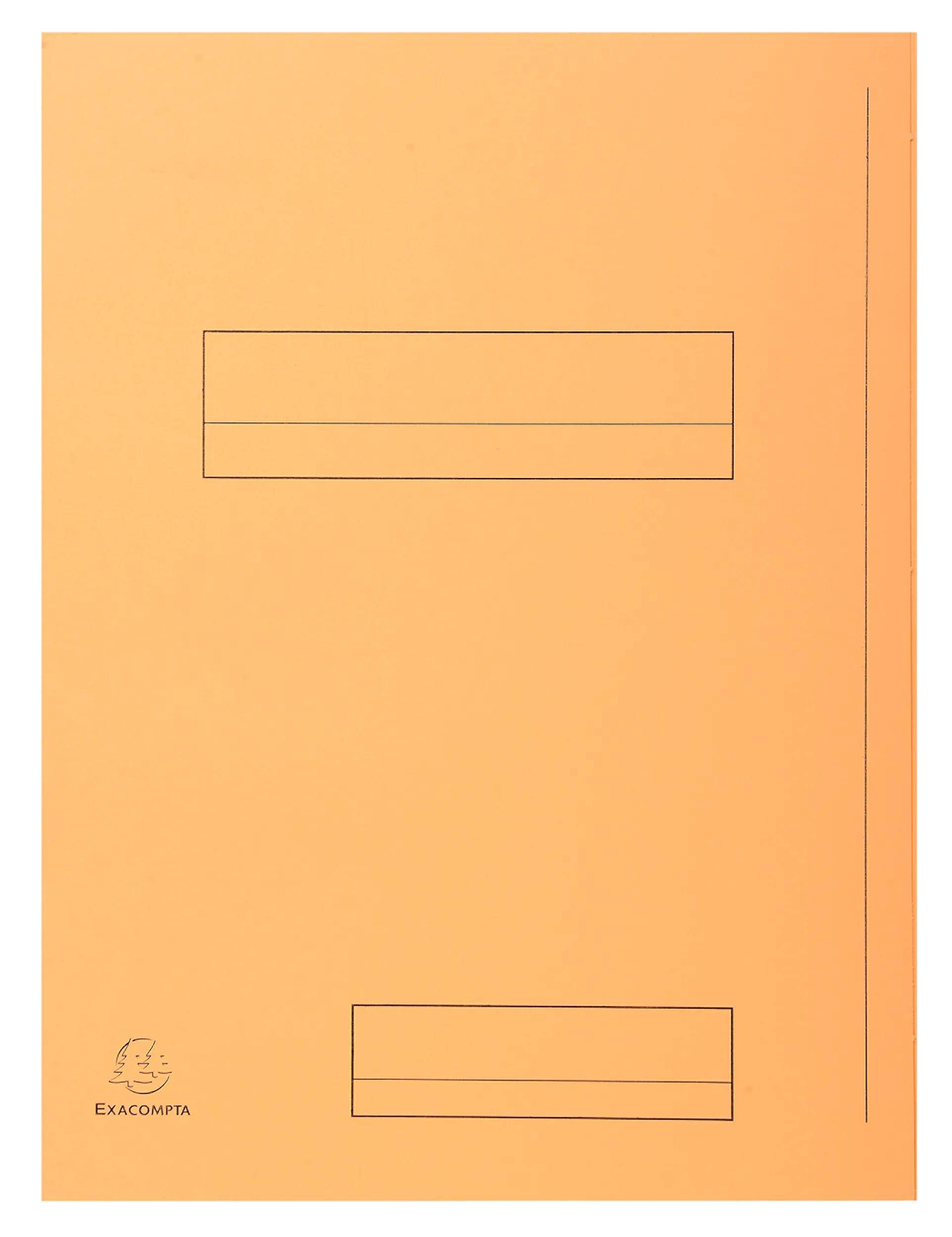 Exacompta 5x 50er Aktenmappe 2 Klappen SUPER 210 24x32cm - sortiert - 335000E