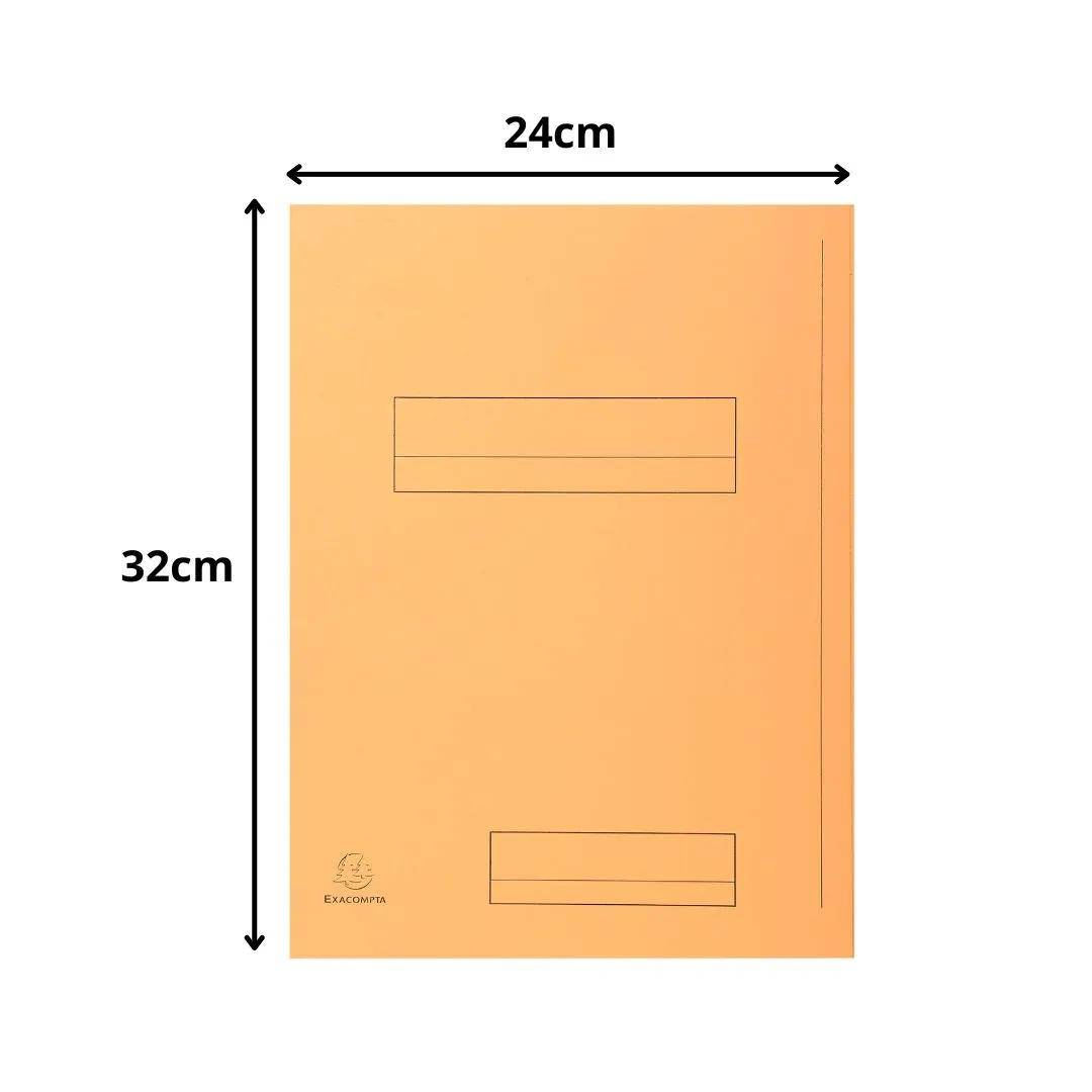 Exacompta 5x 50er Aktenmappe 2 Klappen SUPER 210 24x32cm - Sand - 335002E
