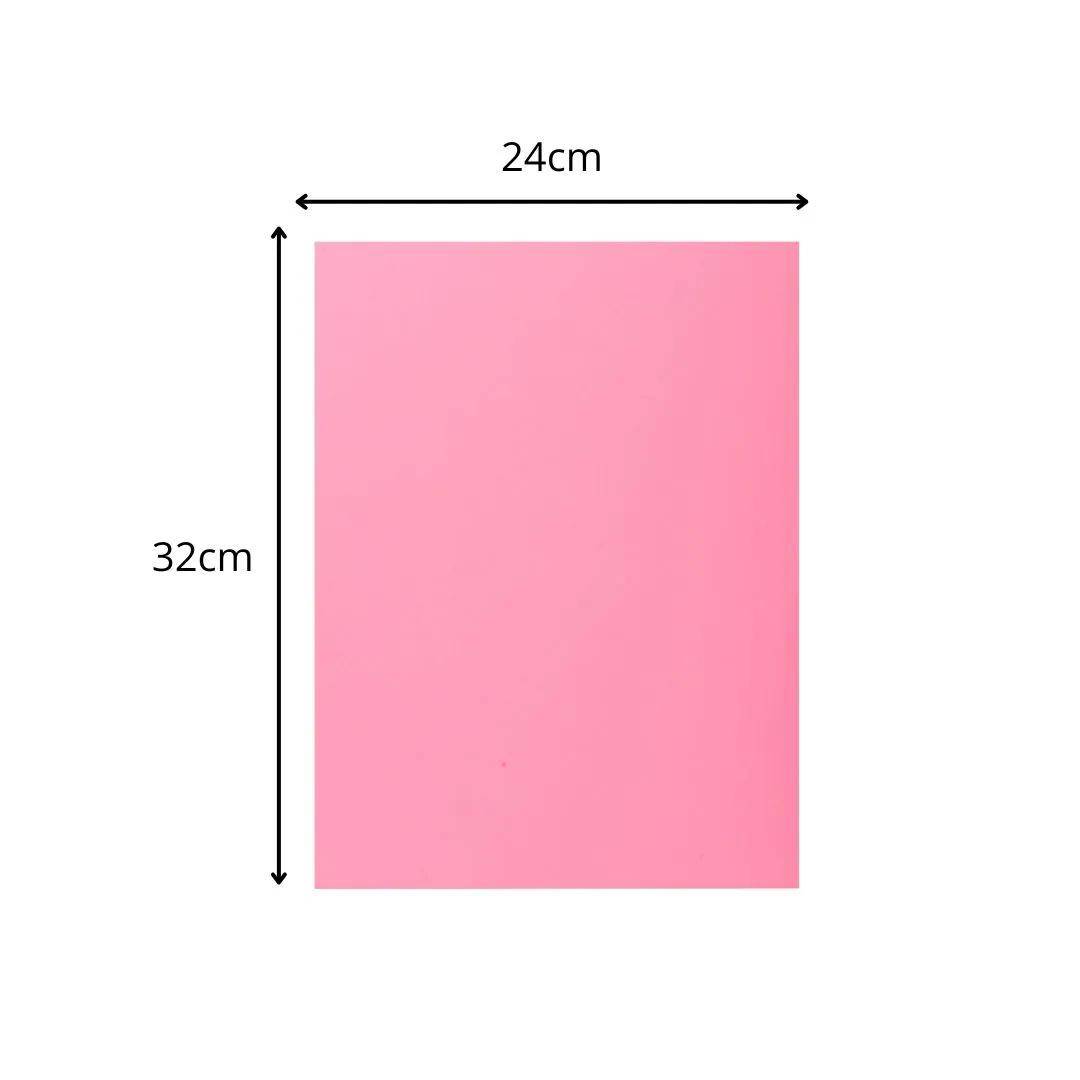 Exacompta 5x 50er Sammelmappen SUPER 210 mit eine Klappe - Rosa - 339003E
