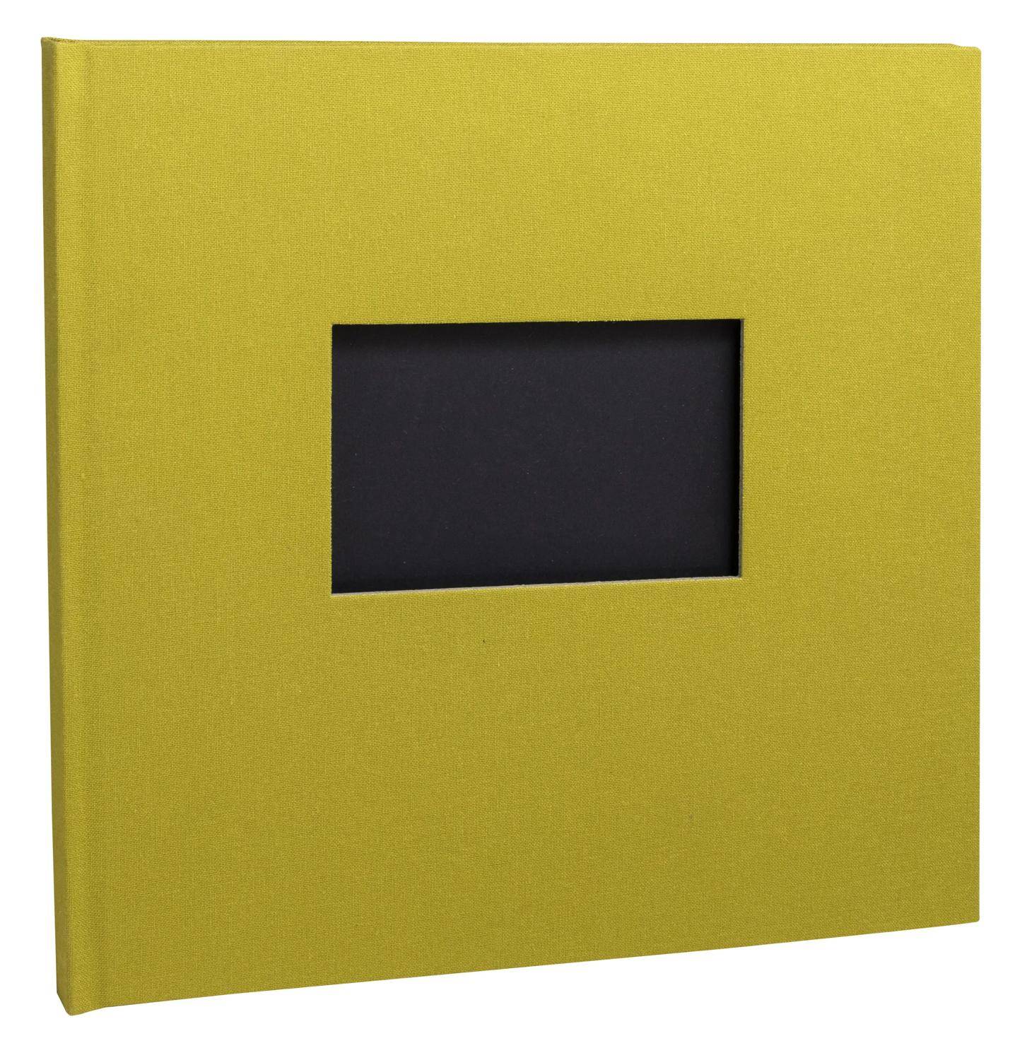 Exacompta Fotoalbum 30S schwarz 25x25 cm Pop'N Co - Limettengrün - 16289E