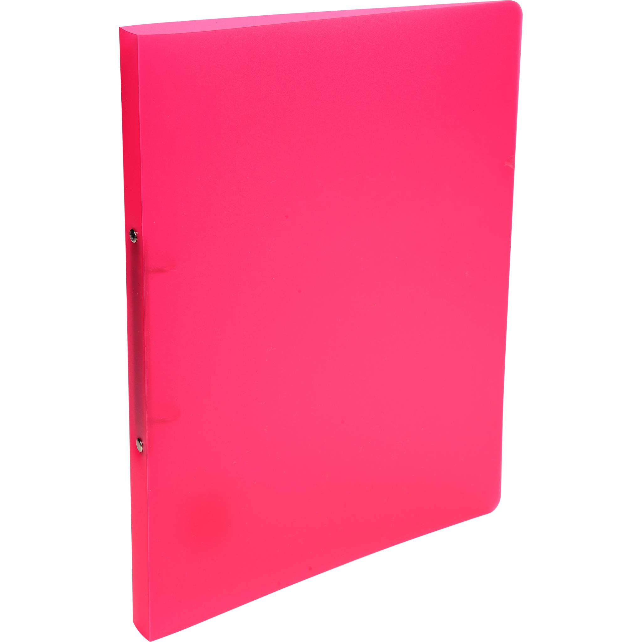 Exacompta 25x Ringhefter aus PP 500µ 2Ring Rückenbreite 20mm A4 - Rot - 54165E