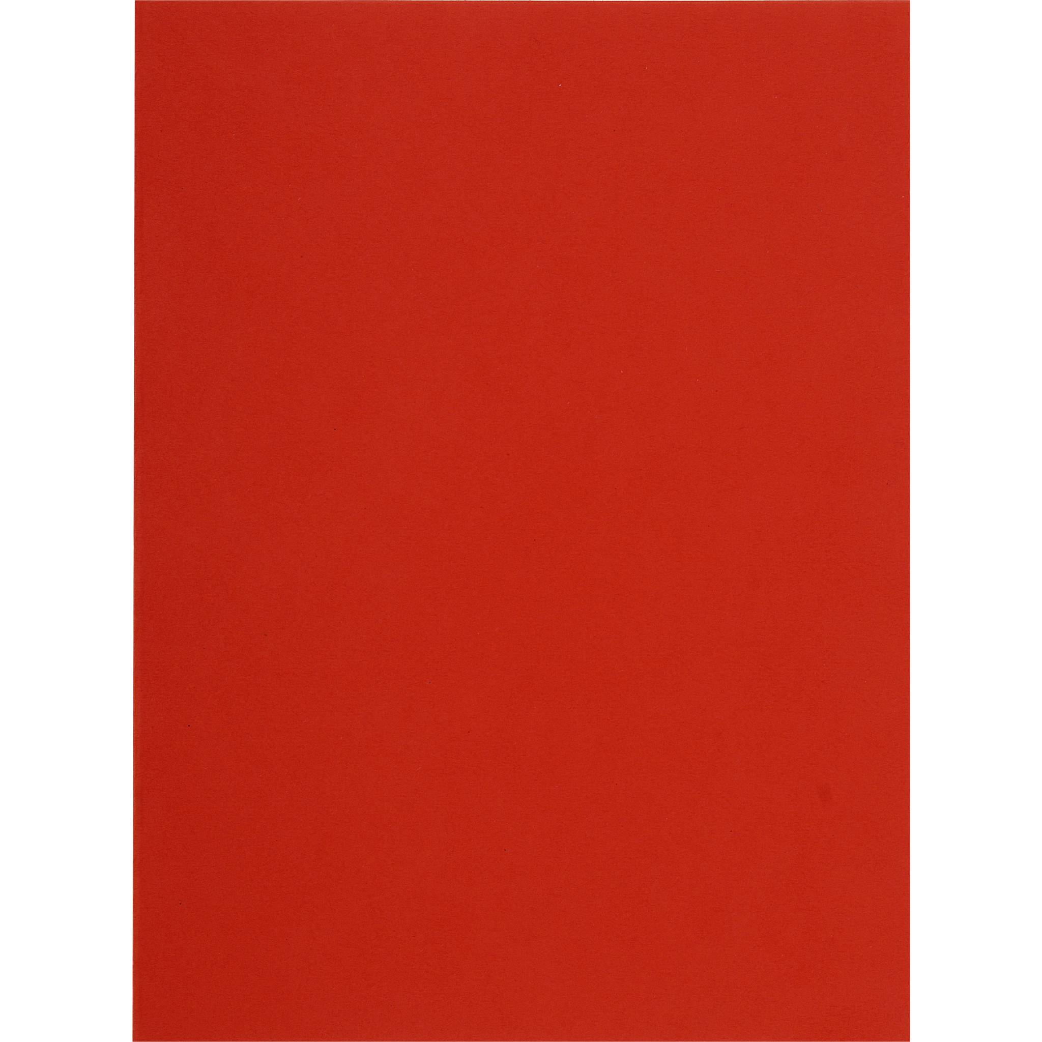 Exacompta 10x 100er Packung Aktendeckel FLASH 80 100% RC 22x31cm - Rot - 150012E