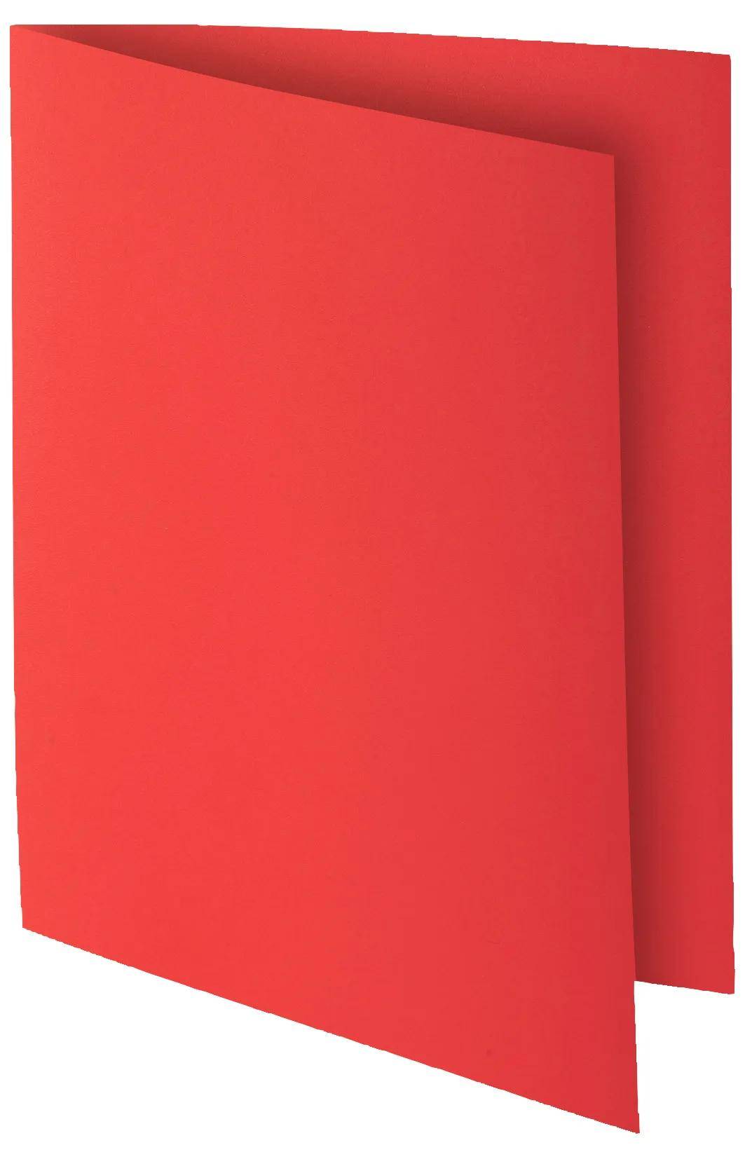 Exacompta 10x 10er Packung ROCK''S 210 24x32cm - Rot - 217112E