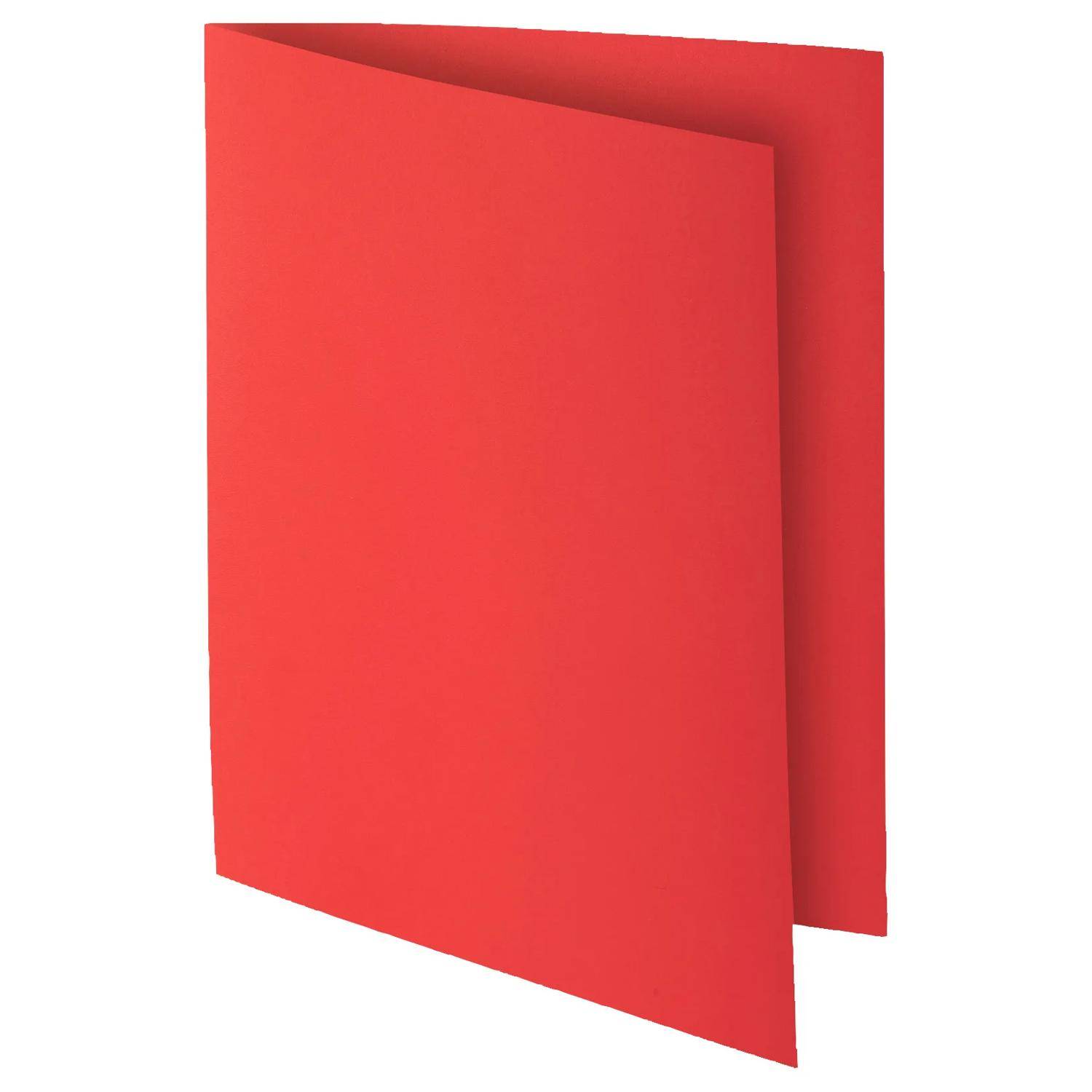 Exacompta 10x 10er Packung ROCK''S 210 24x32cm - Rot - 217112E