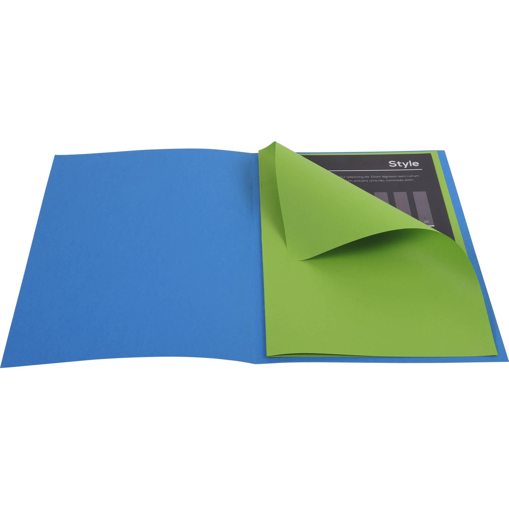 Exacompta 10x Set 25 Aktendeckel 210 + 50 Aktendeckel 80 - sortiert - 55542E