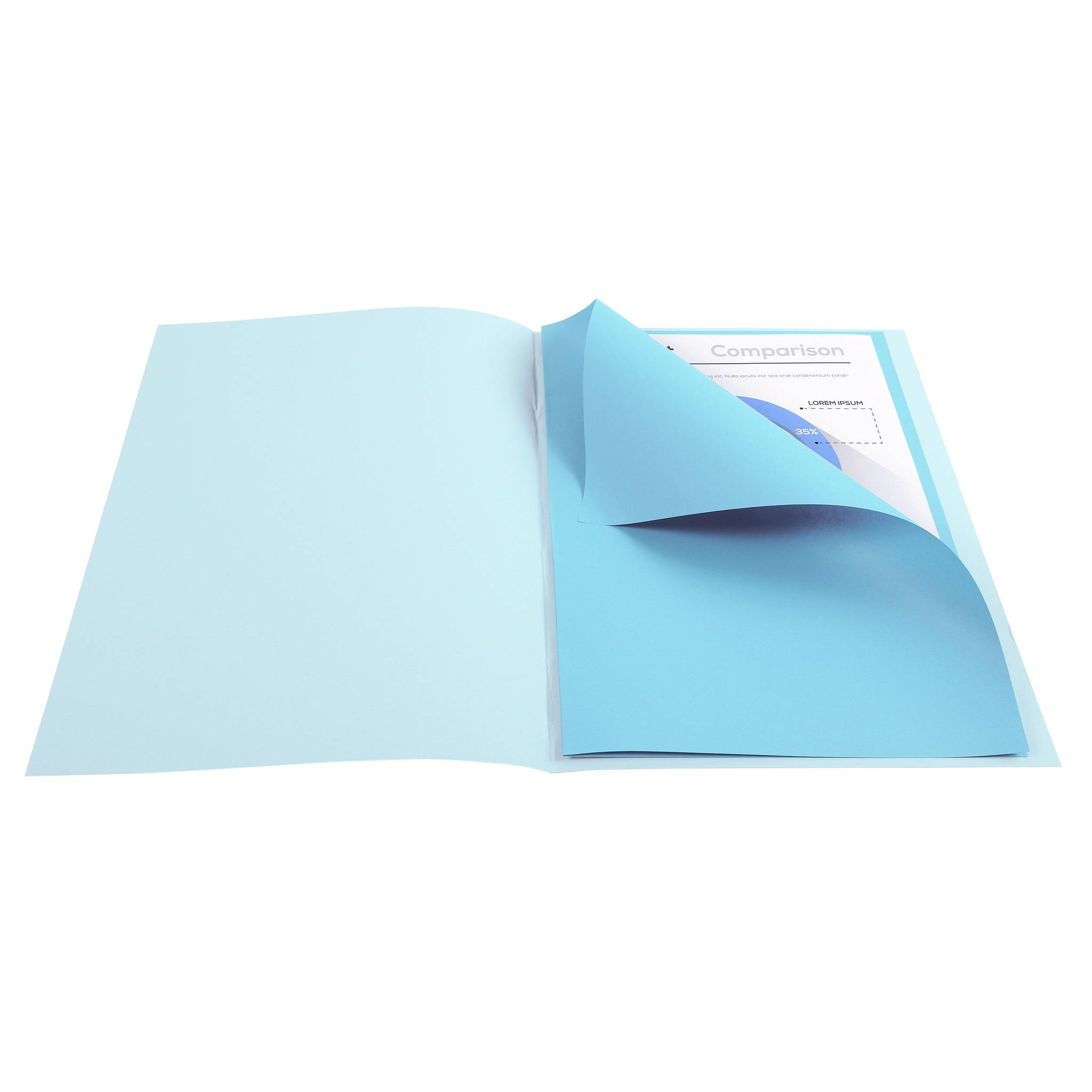 Exacompta 5x Pkg Class'Kit Aktendeckel Pastellfarben - Farben sortiert - 55541E