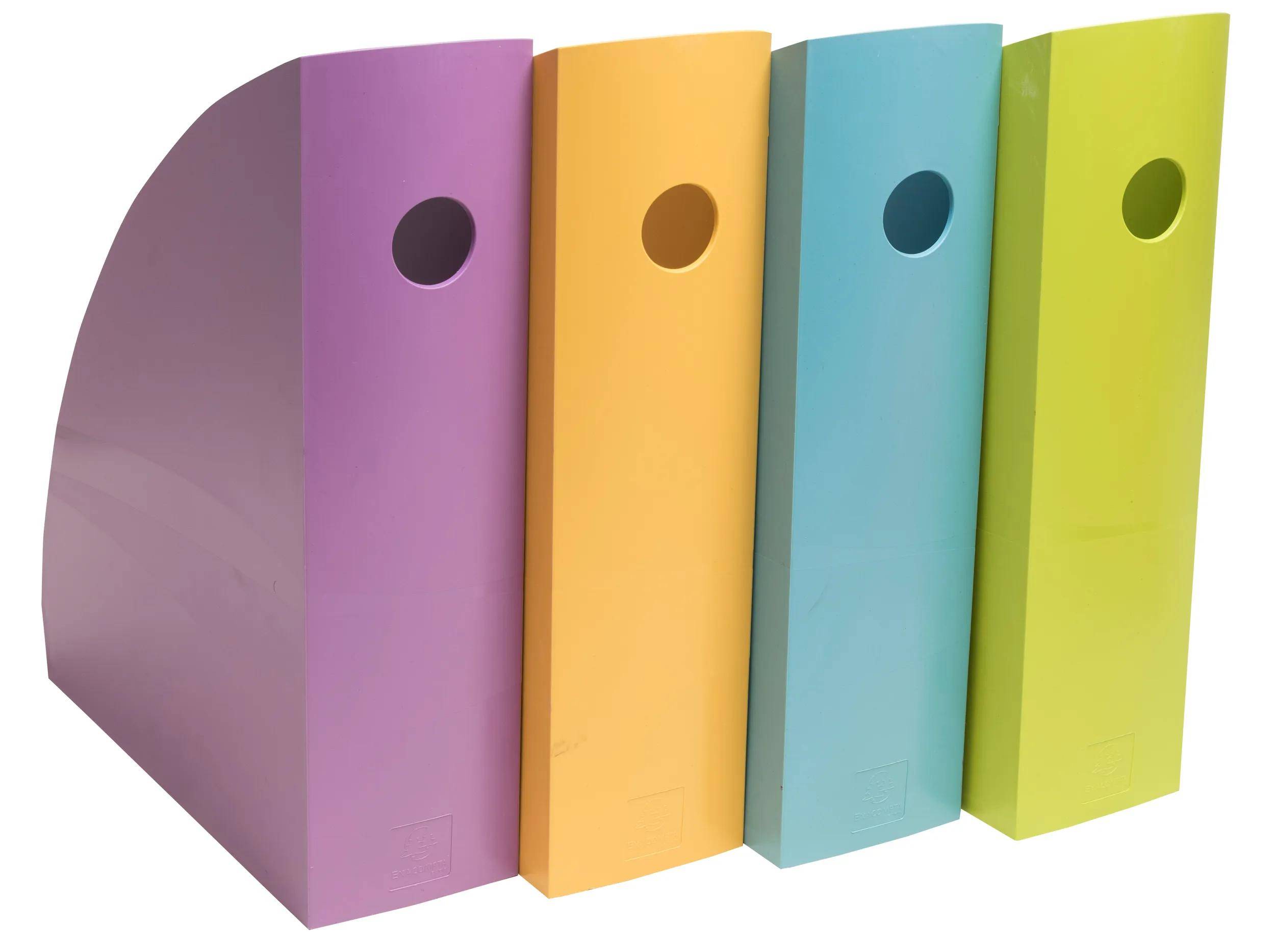 Exacompta Set mit 4 Stehsammlern Mag-Cube Pop N'Co Farben sortiert 182909SETD