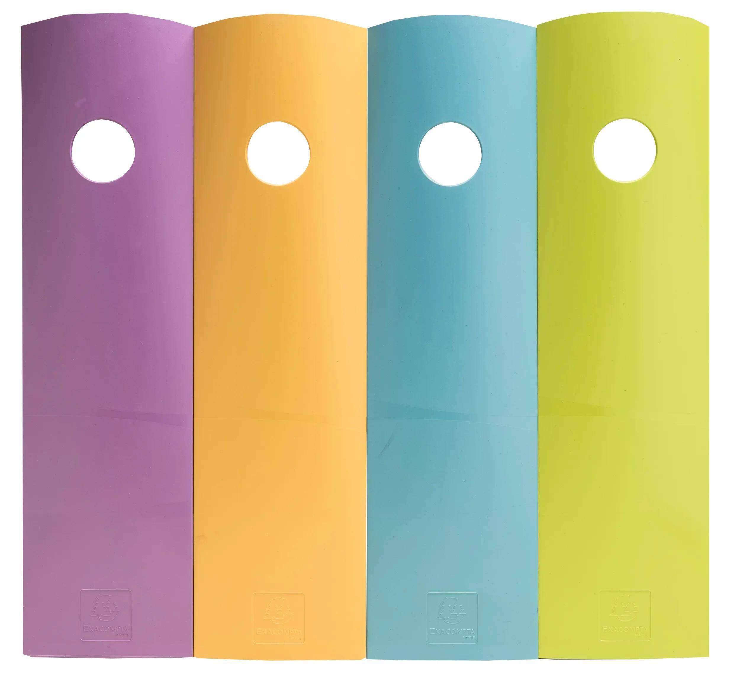 Exacompta Set mit 4 Stehsammlern Mag-Cube Pop N'Co Farben sortiert 182909SETD