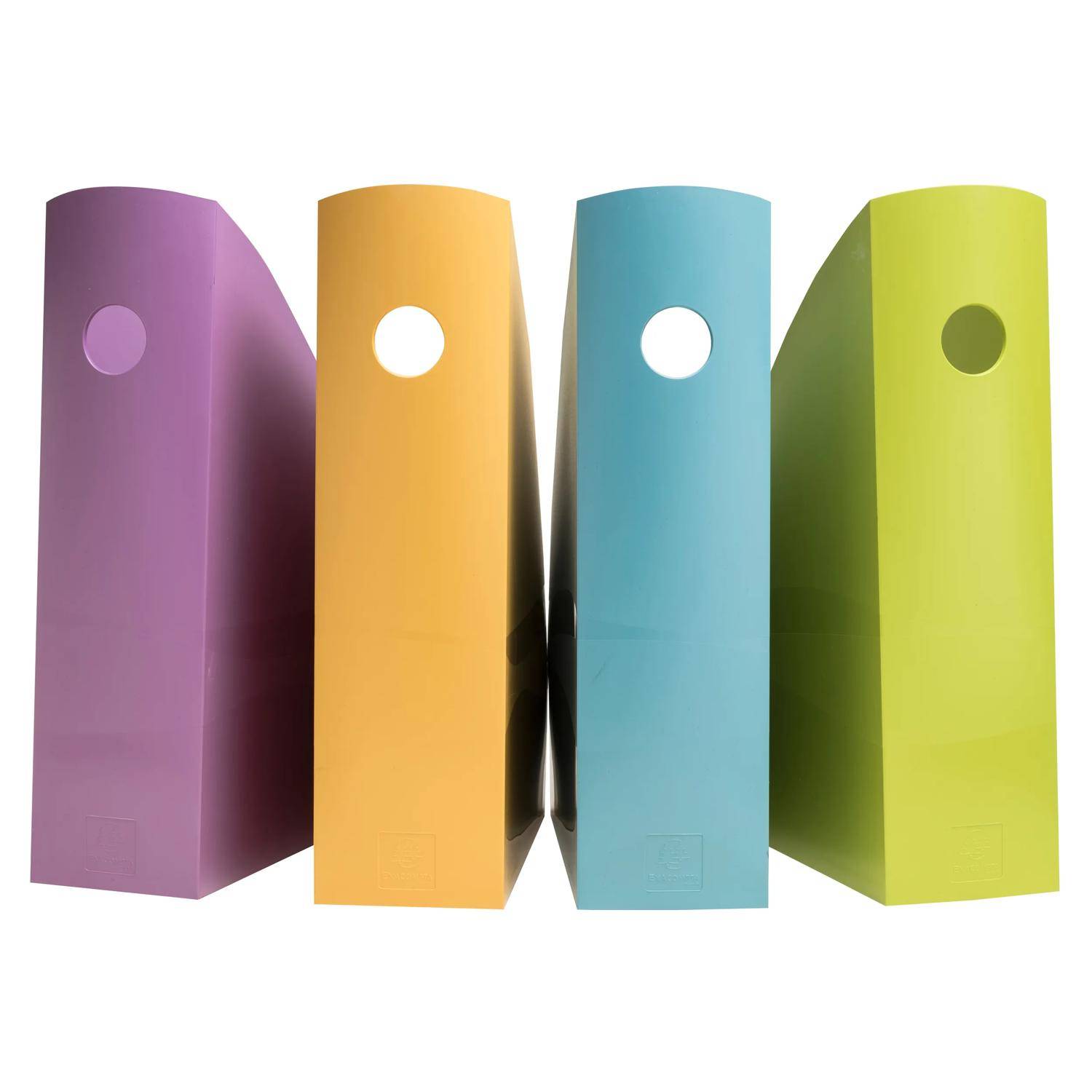 Exacompta Set mit 4 Stehsammlern Mag-Cube Pop N'Co Farben sortiert 182909SETD