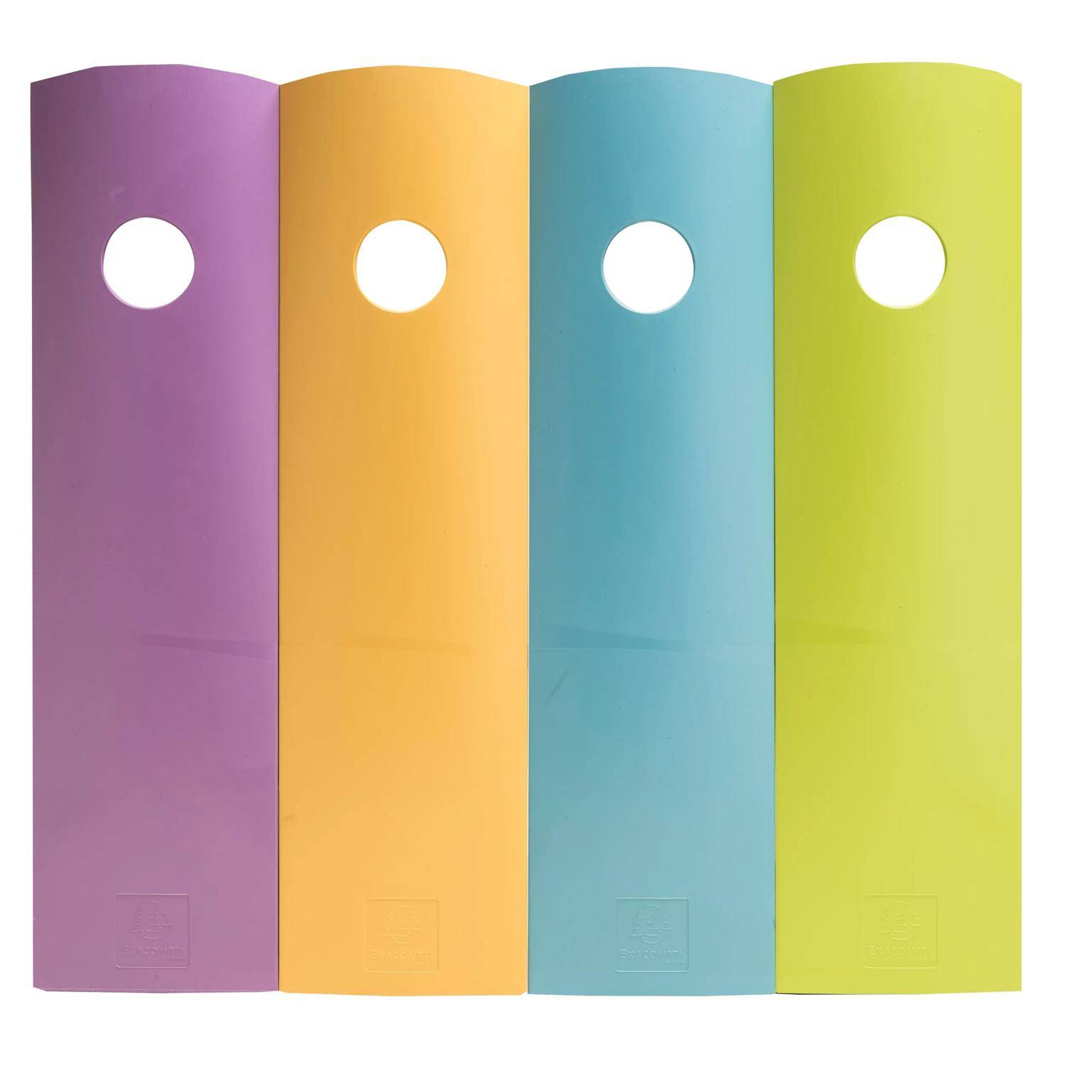Exacompta Set mit 4 Stehsammlern Mag-Cube Pop N'Co Farben sortiert 182909SETD