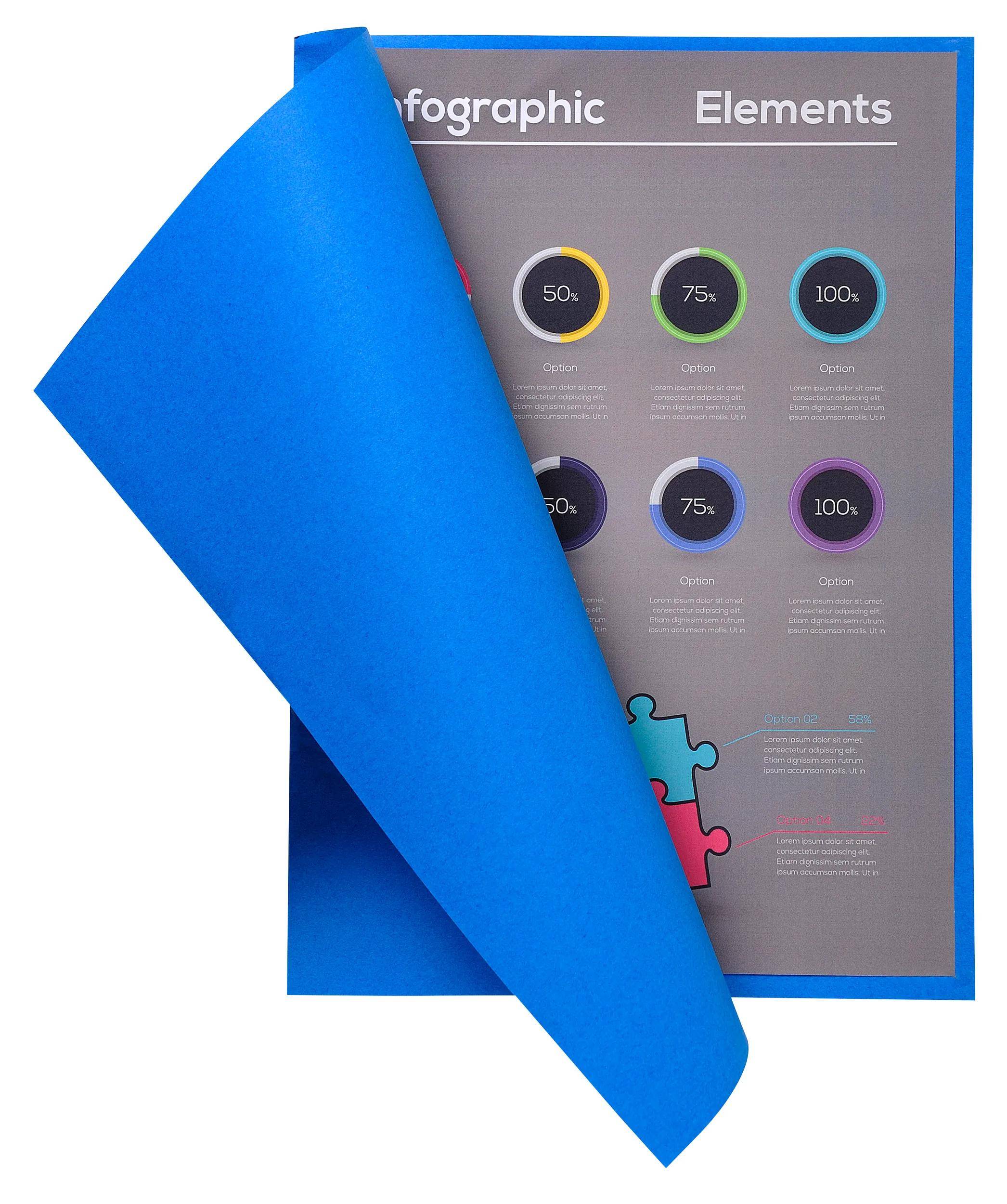 Exacompta 5x 100er Packung Flash 220 Sortiert - Farben sortiert - 160001E