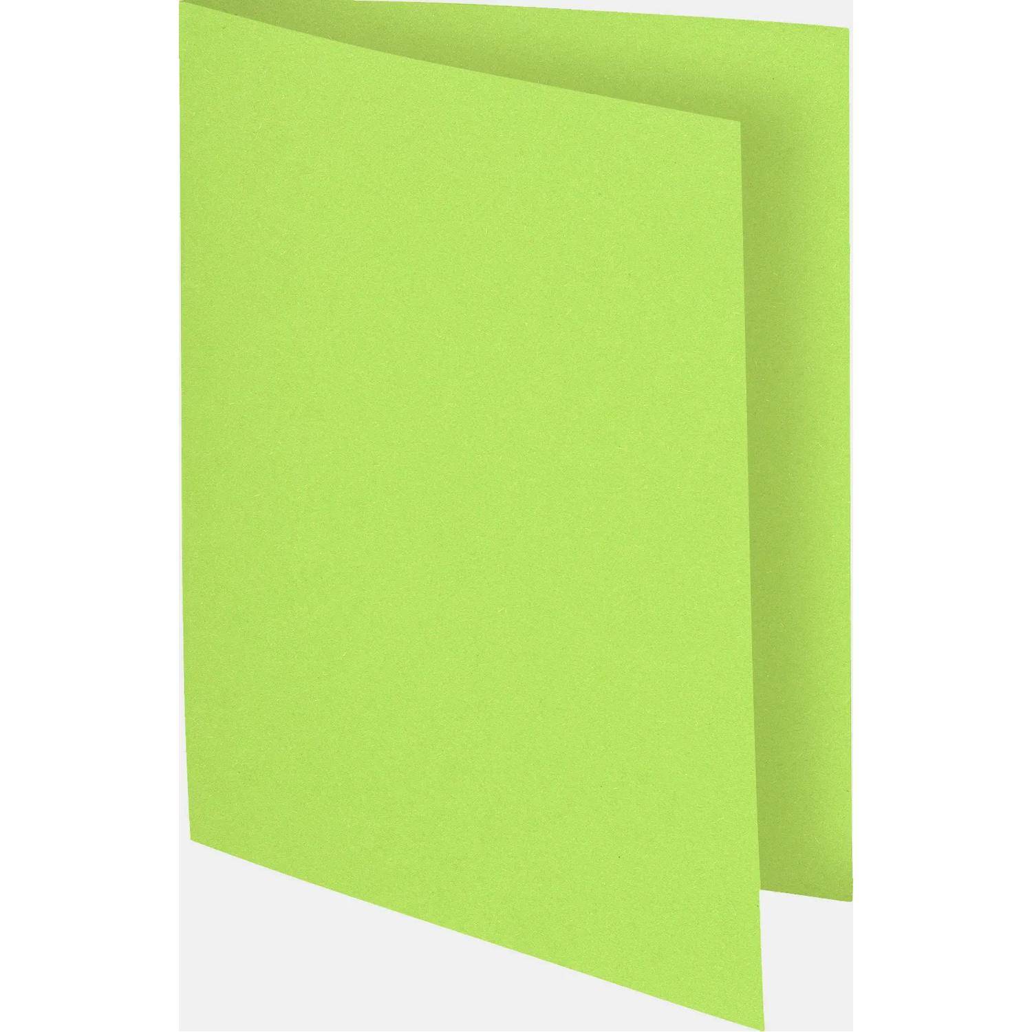 Exacompta 5x 100er Packung Flash 220 Sortiert - Lindgrün - 160013E