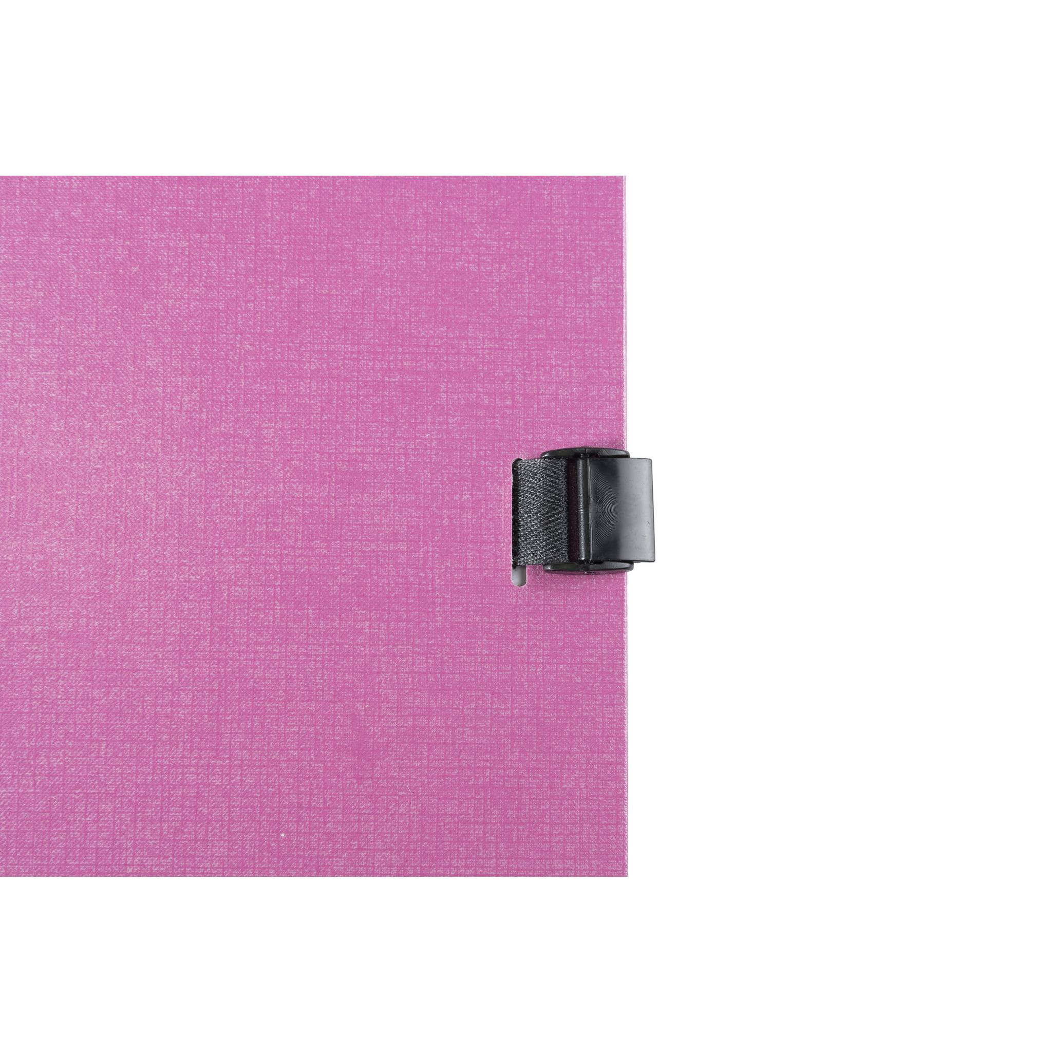 Exacompta 10x Präsentationsmappe dehnbar Rücken N'CLIP - Violett - 21516E