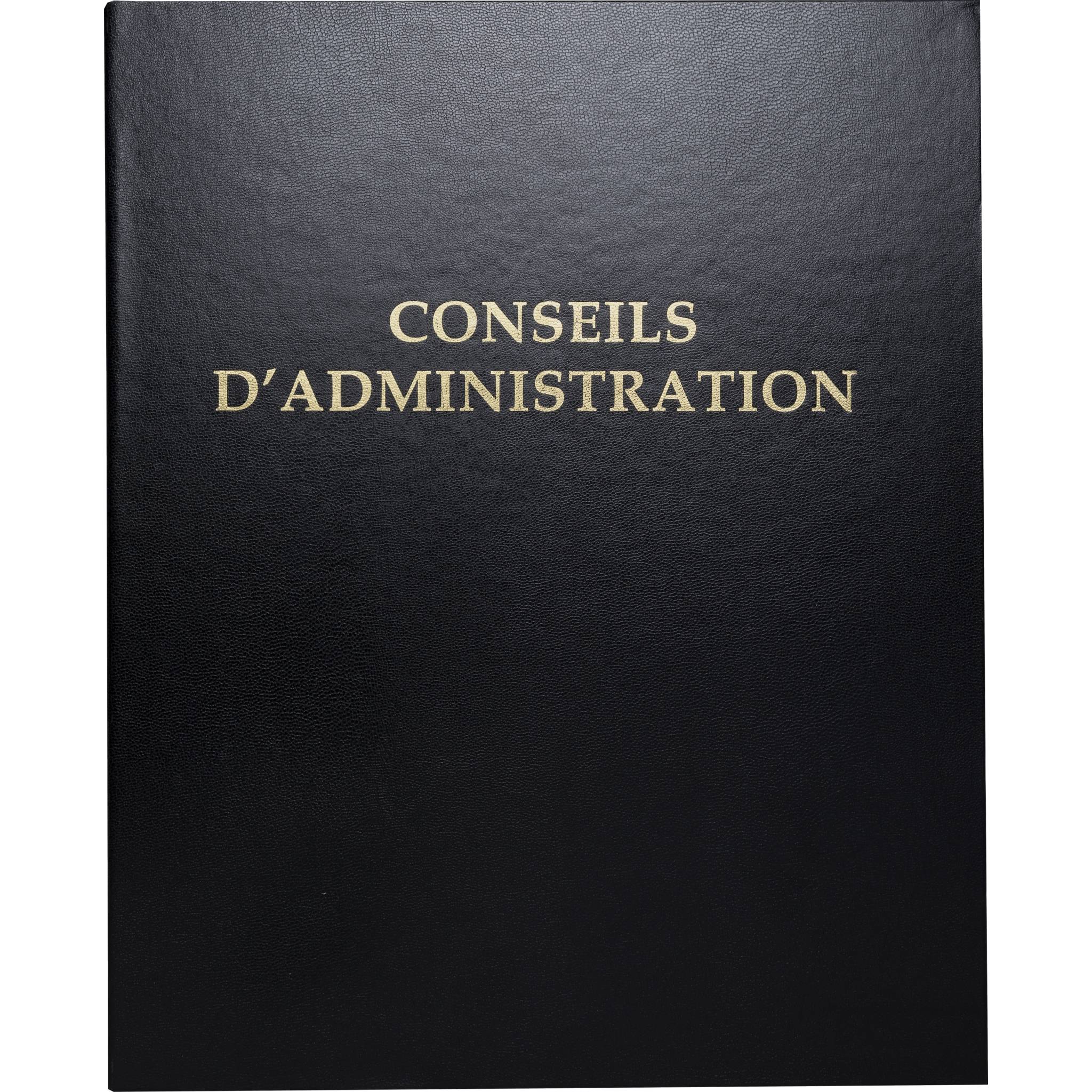 Exacompta 6x "VERWALTUNGSRATREGISTER "" ECO ''" - Schwarz - 46230E