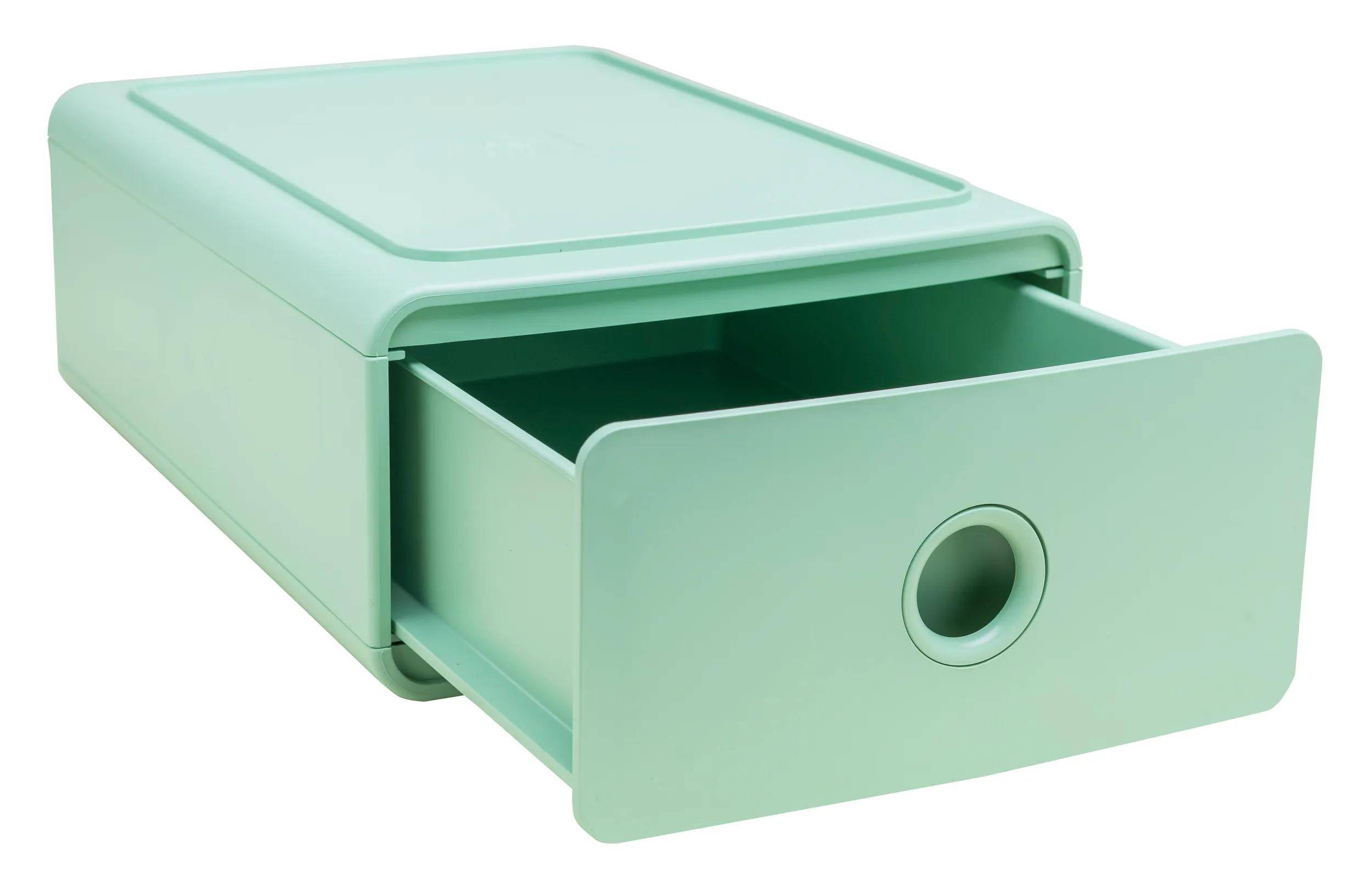 Exacompta 315480D 3x Ablagemodul TinyBox Autentik Salbei