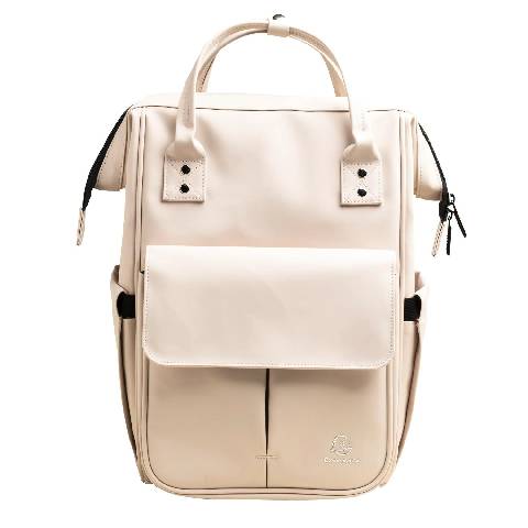 Exacompta Rucksack, 2 Tragegriffe, PU, 25x38x20 cm Exactive® - Beige 17532E