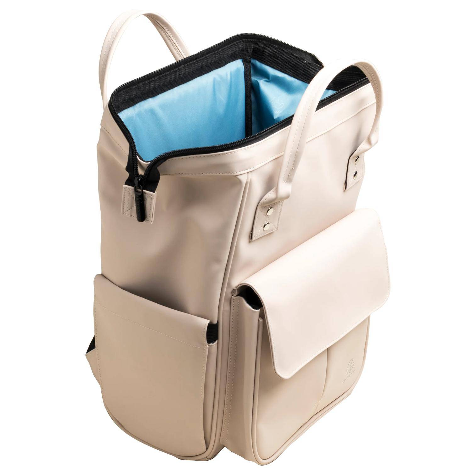 Exacompta Rucksack, 2 Tragegriffe, PU, 25x38x20 cm Exactive® - Beige 17532E