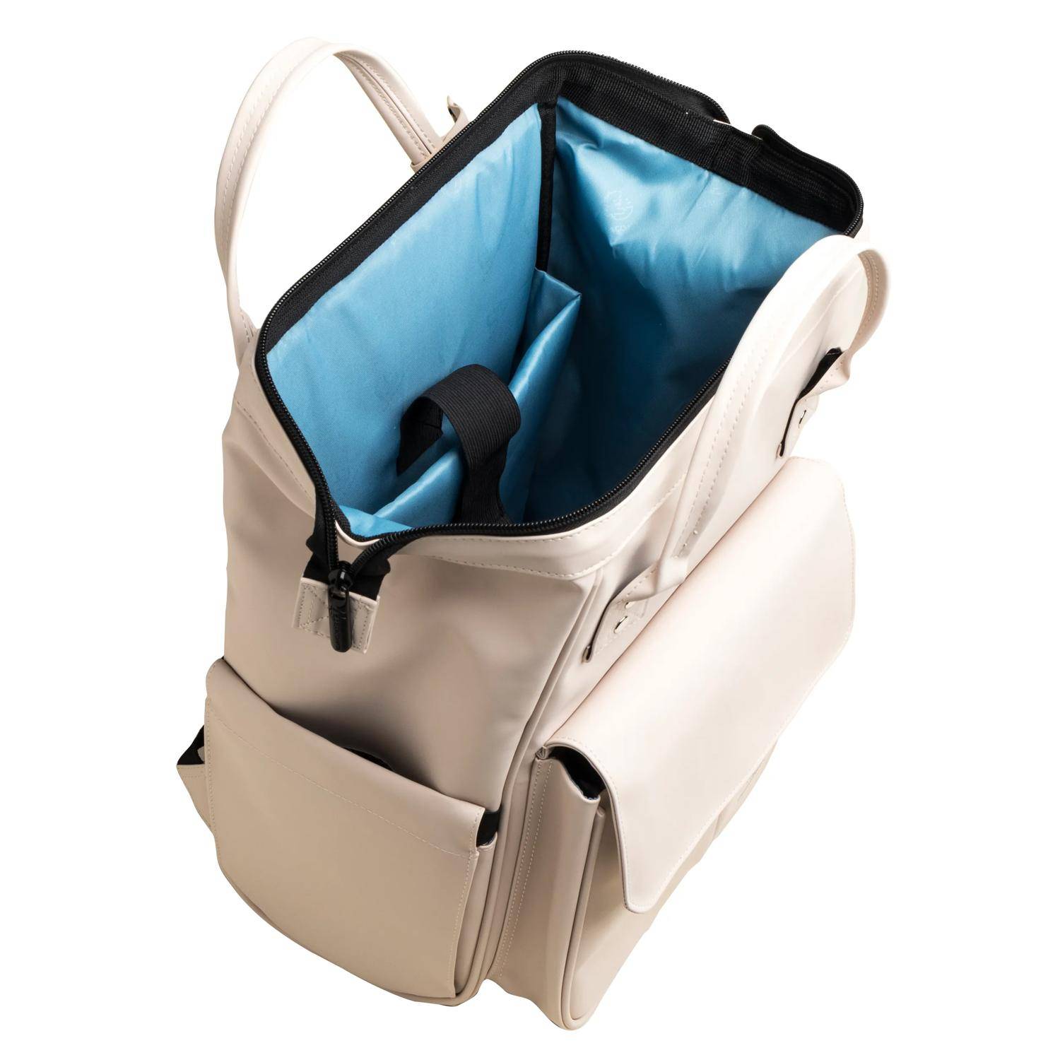 Exacompta Rucksack, 2 Tragegriffe, PU, 25x38x20 cm Exactive® - Beige 17532E